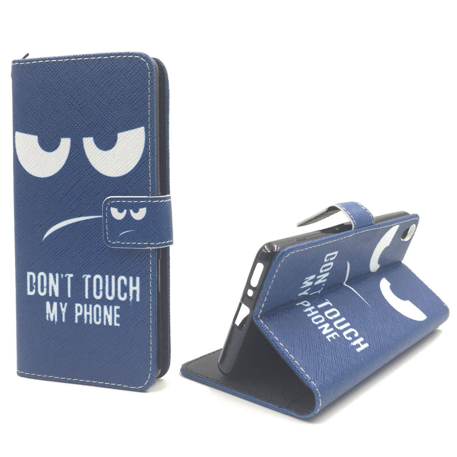 Sony Xperia XA Handyhülle Bookcover Blau