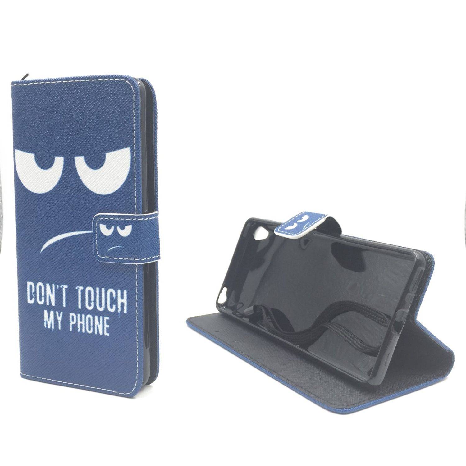 Sony Xperia XA Handyhülle Bookcover Blau