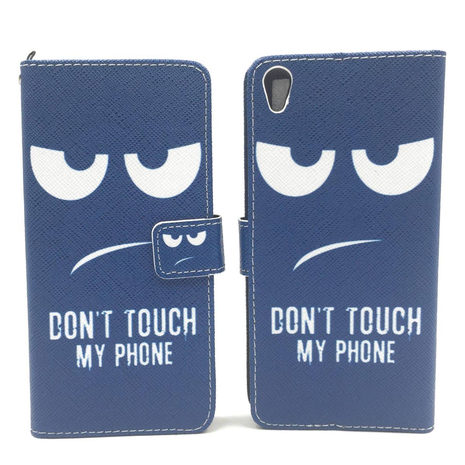 Sony Xperia XA Handyhülle Bookcover Blau
