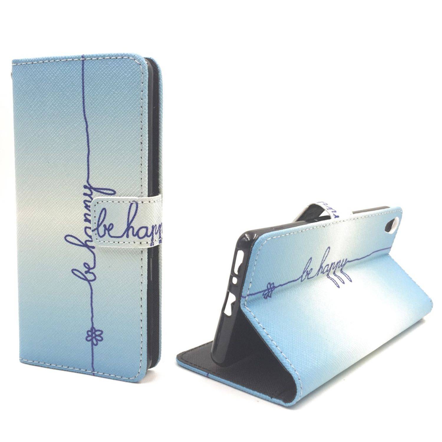 Sony Xperia XA Handyhülle Bookcover Blau