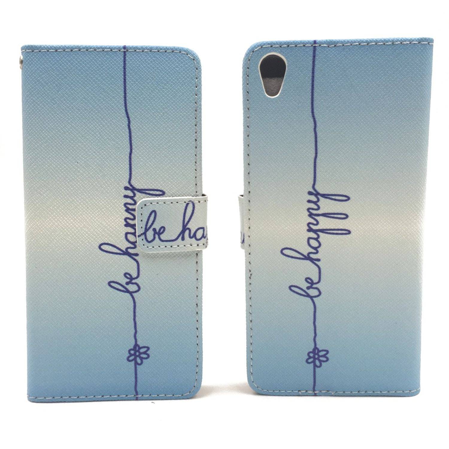 Sony Xperia XA Handyhülle Bookcover Blau