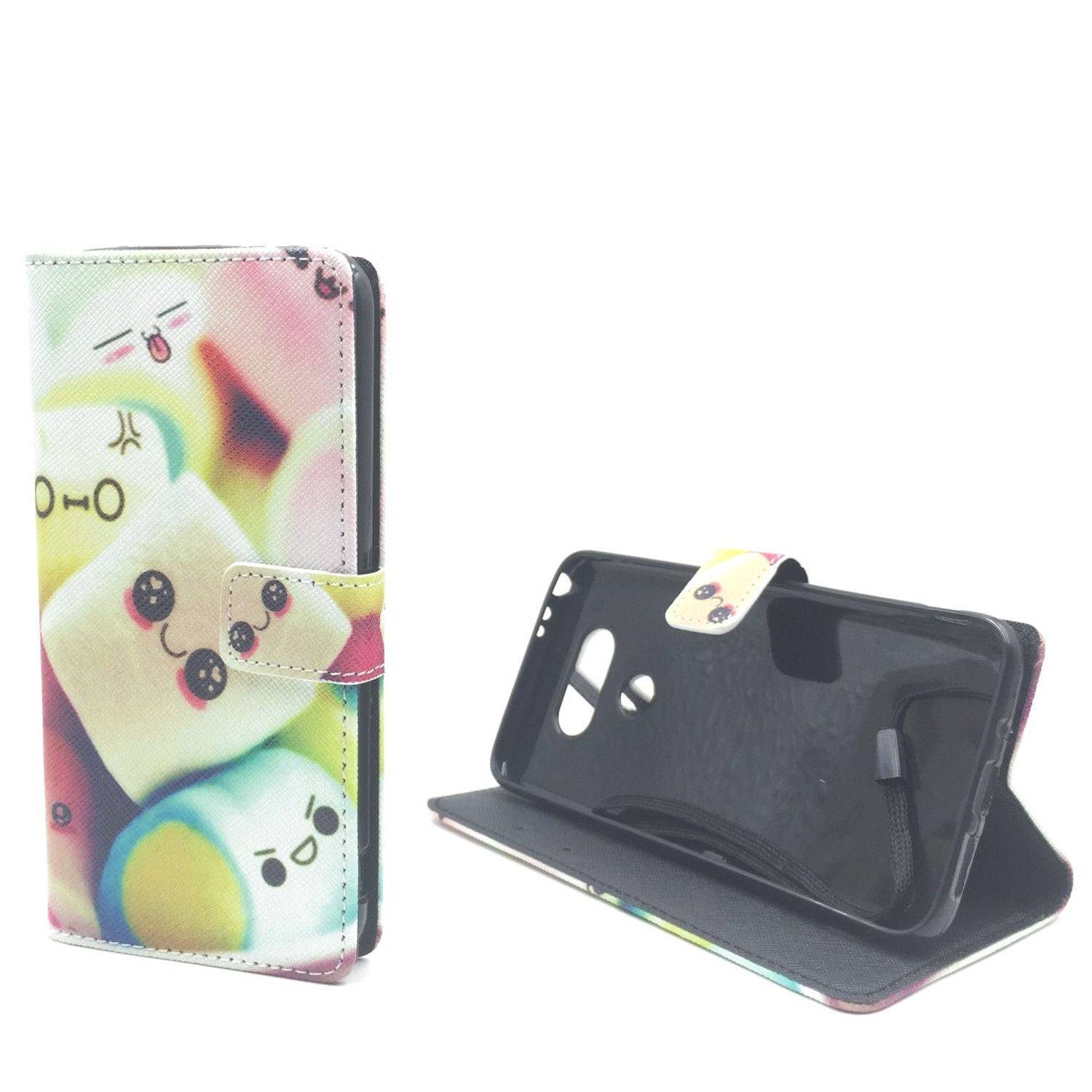 LG G5 Handyhülle Bookcover Mehrfarbig