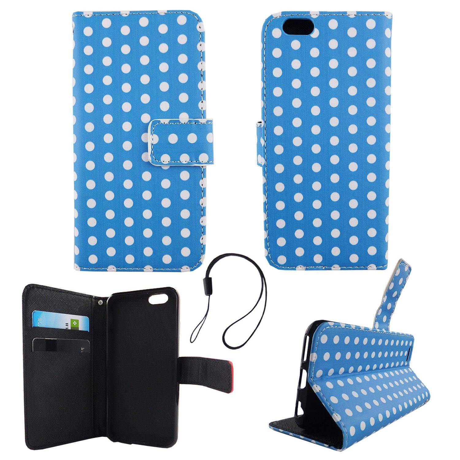 Apple iPhone 6 / 6s Handyhülle Backcover Blau