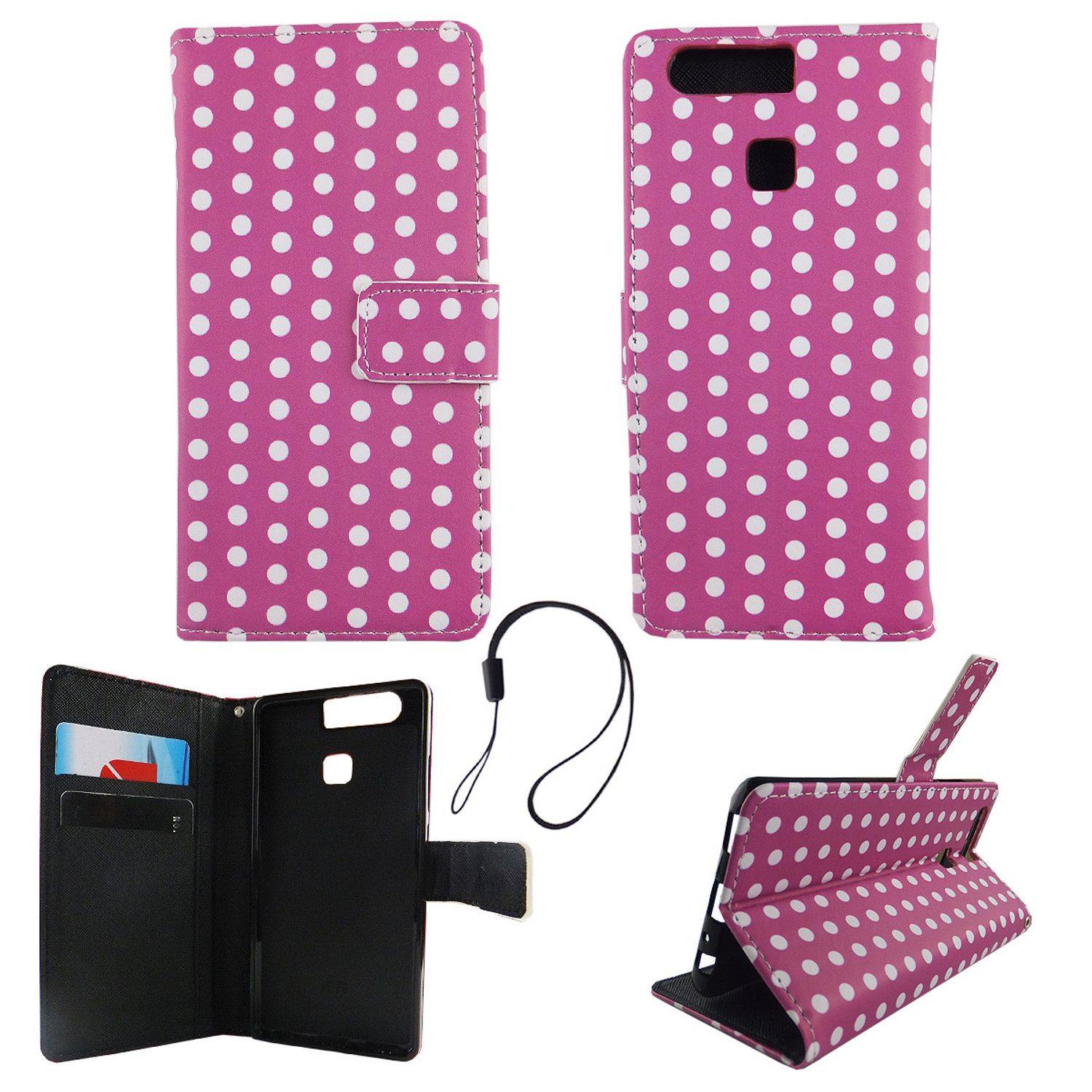 Huawei P9 Handyhülle Backcover Violett