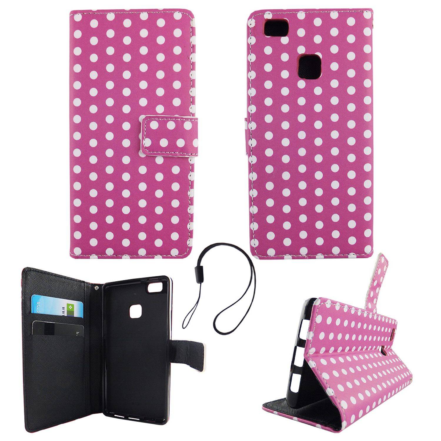 Huawei P9 Lite Handyhülle Backcover Violett