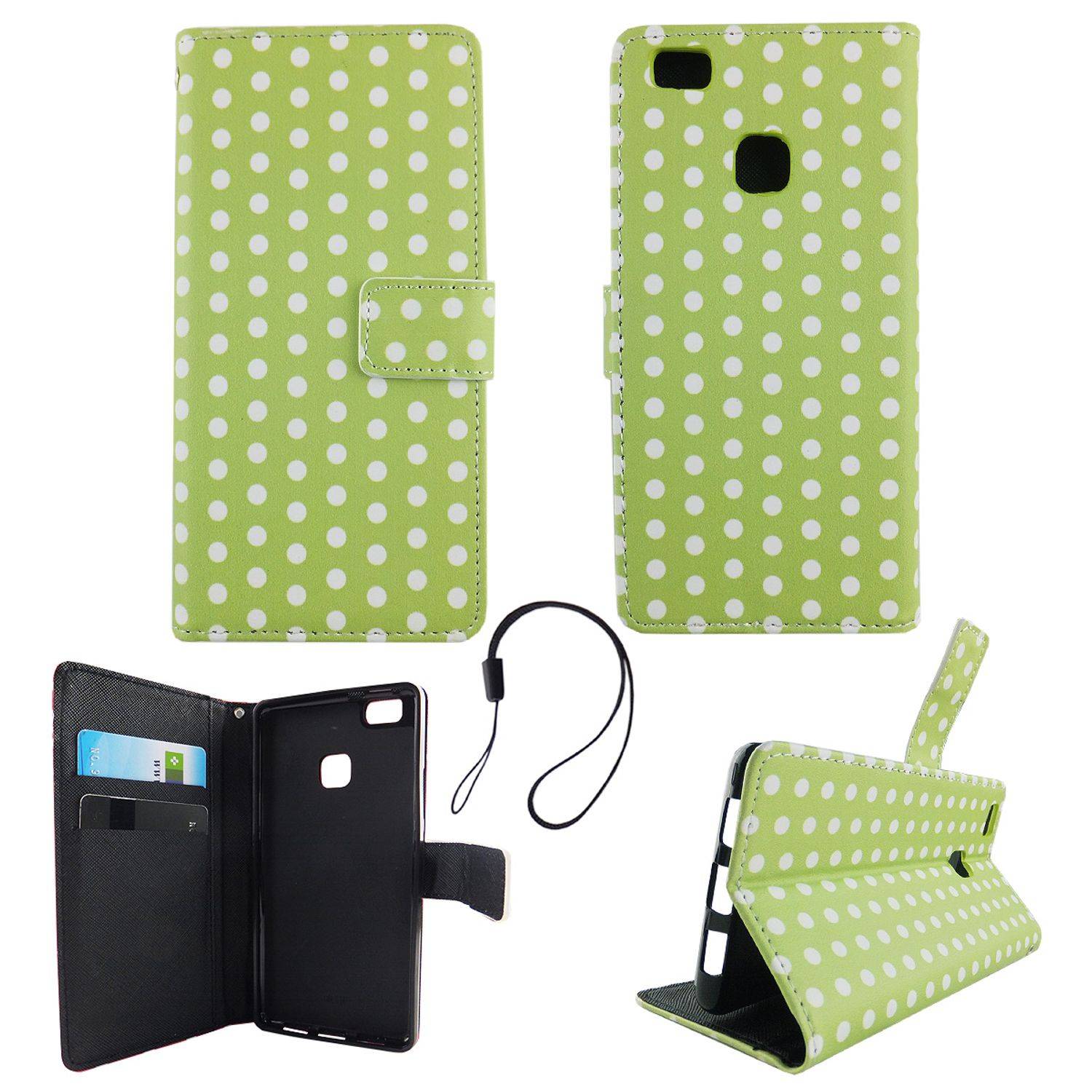 Huawei P9 Lite Handyhülle Backcover Grün