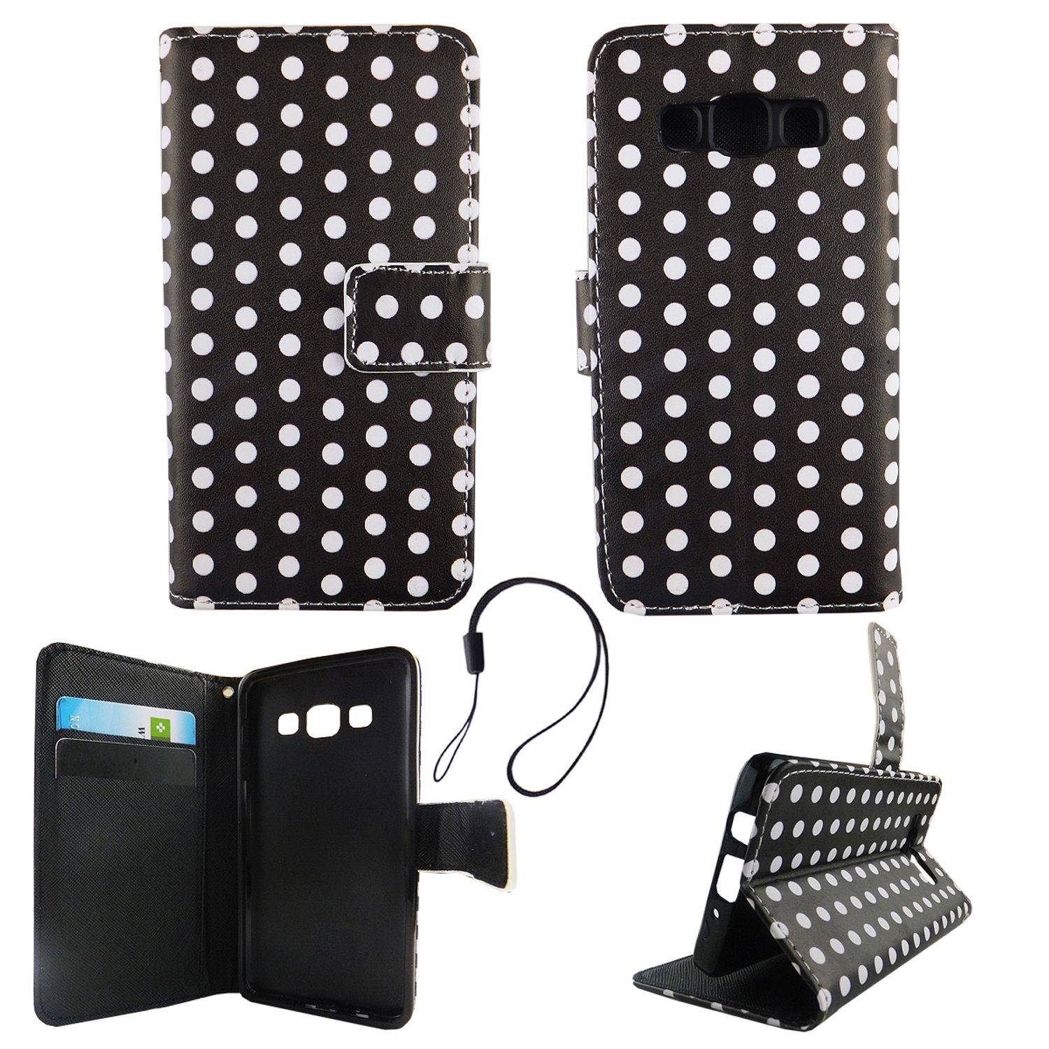 Samsung Galaxy A3 (2015) Handyhülle Backcover Schwarz