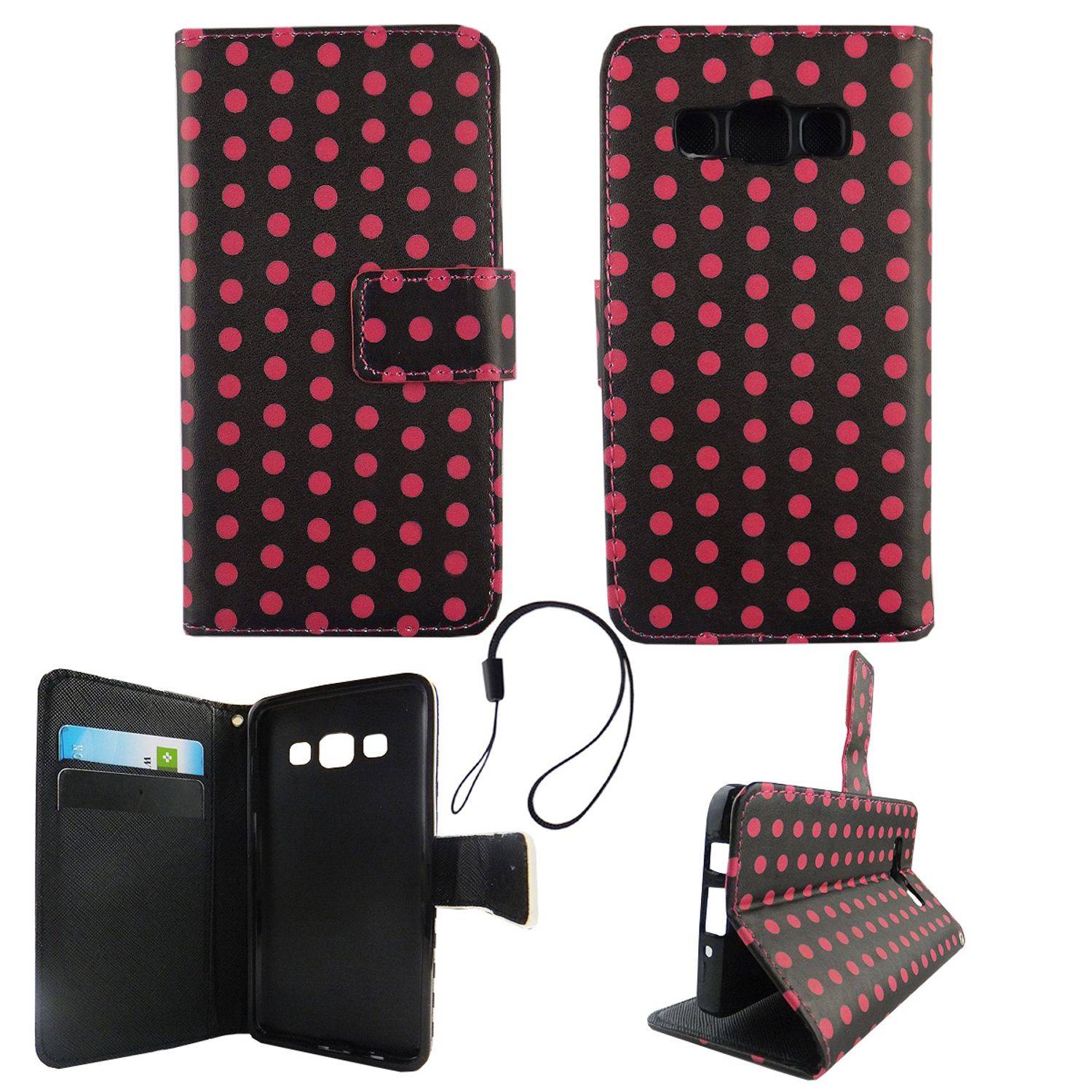 Samsung Galaxy A3 (2015) Handyhülle Backcover Schwarz