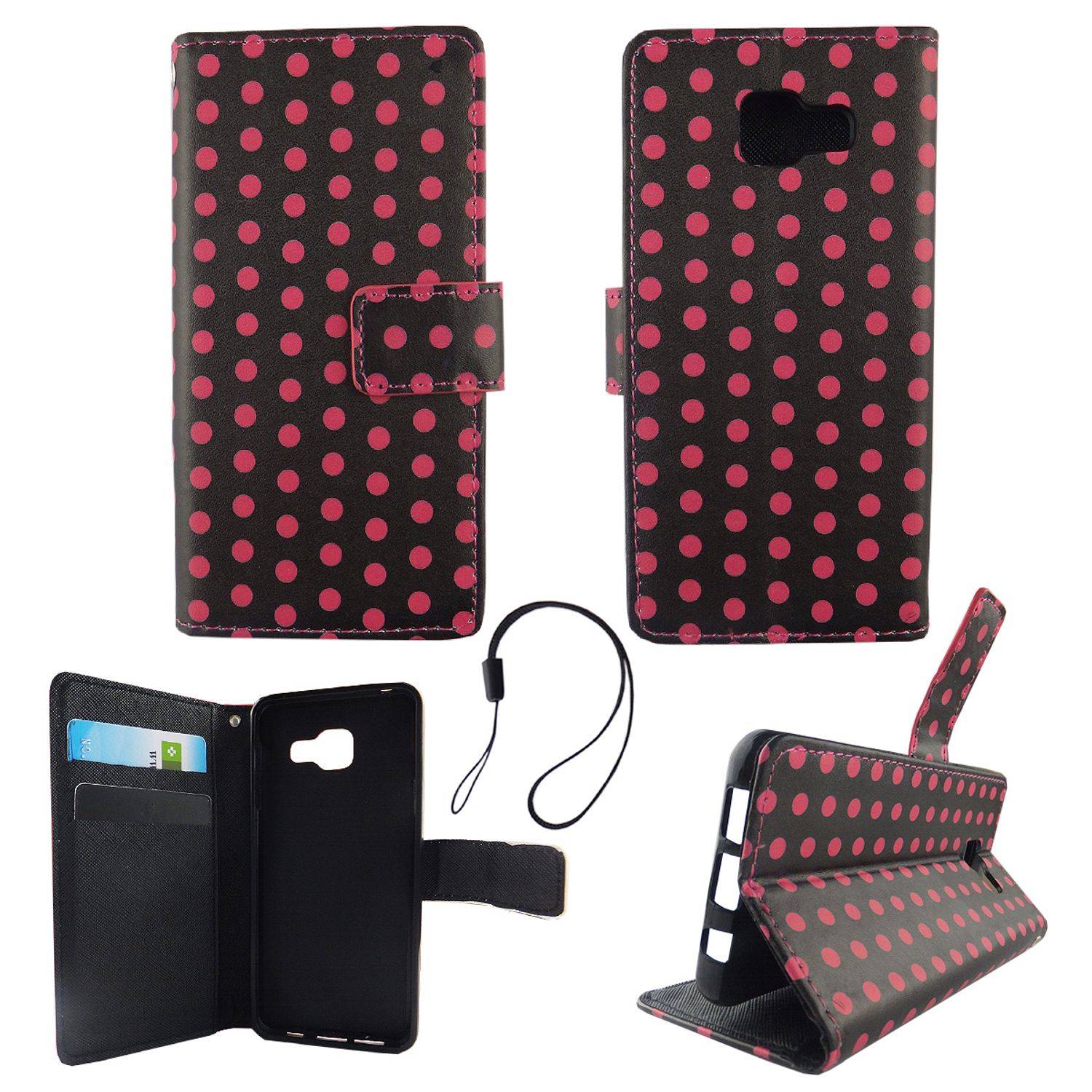 Samsung Galaxy A3 (2016) Handyhülle Backcover Schwarz