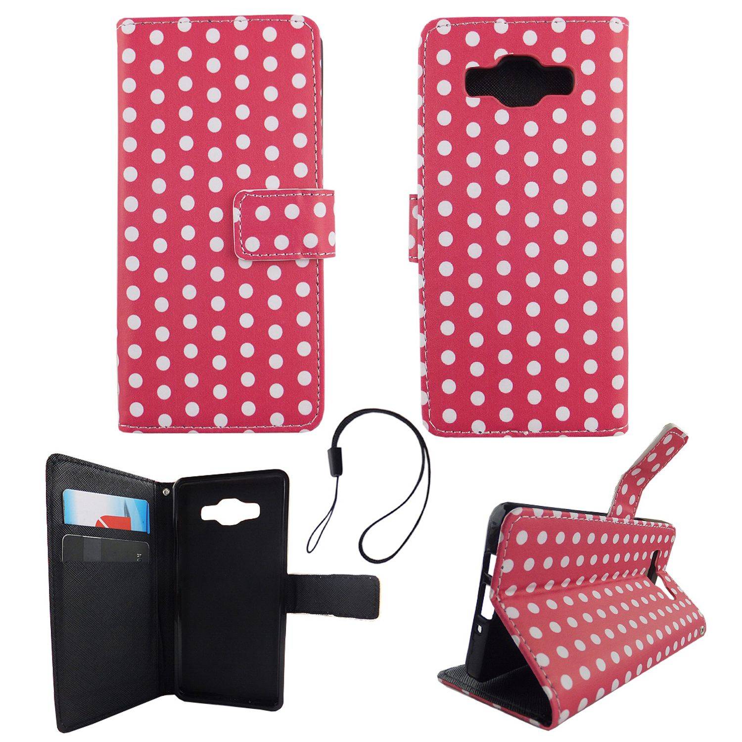 Samsung Galaxy A5 (2015) Handyhülle Backcover Rosa