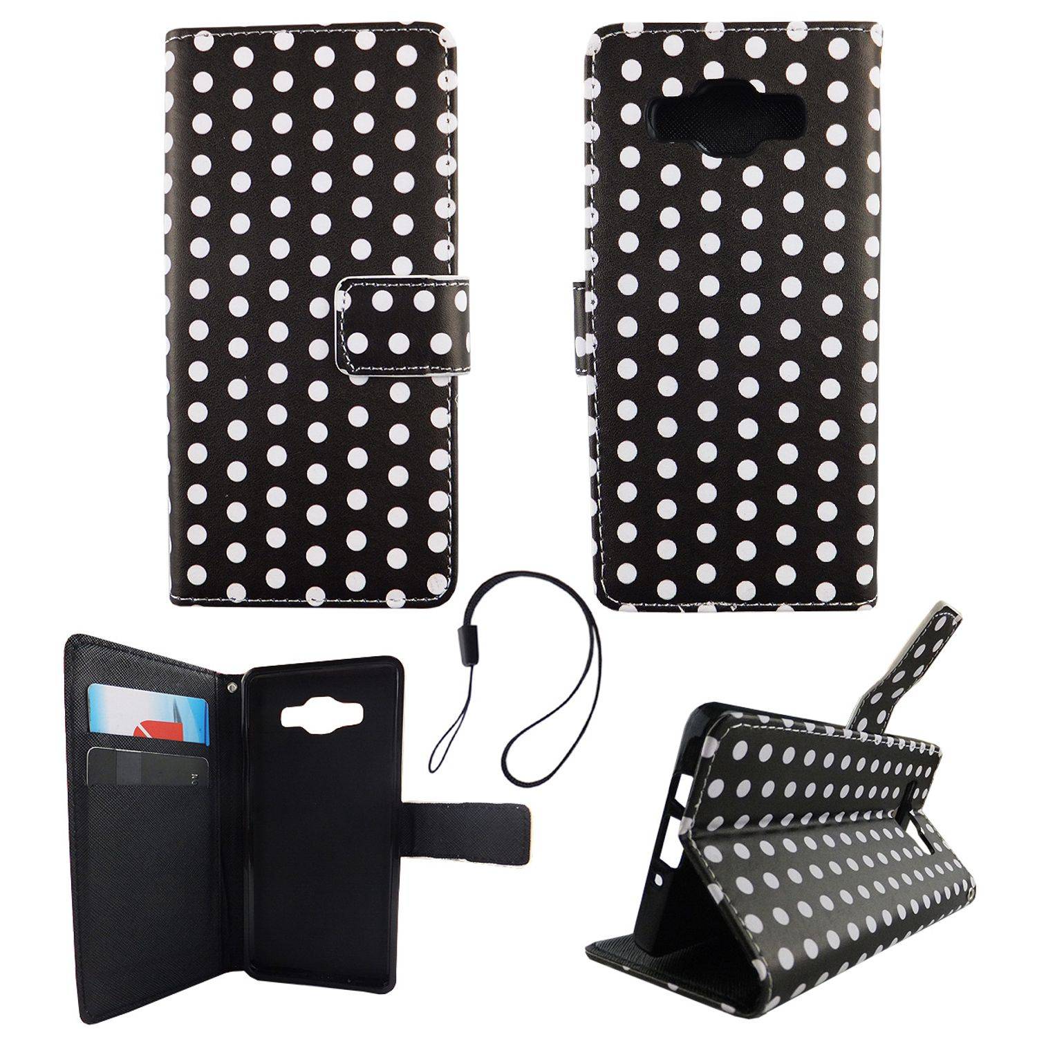 Samsung Galaxy A5 (2015) Handyhülle Backcover Schwarz