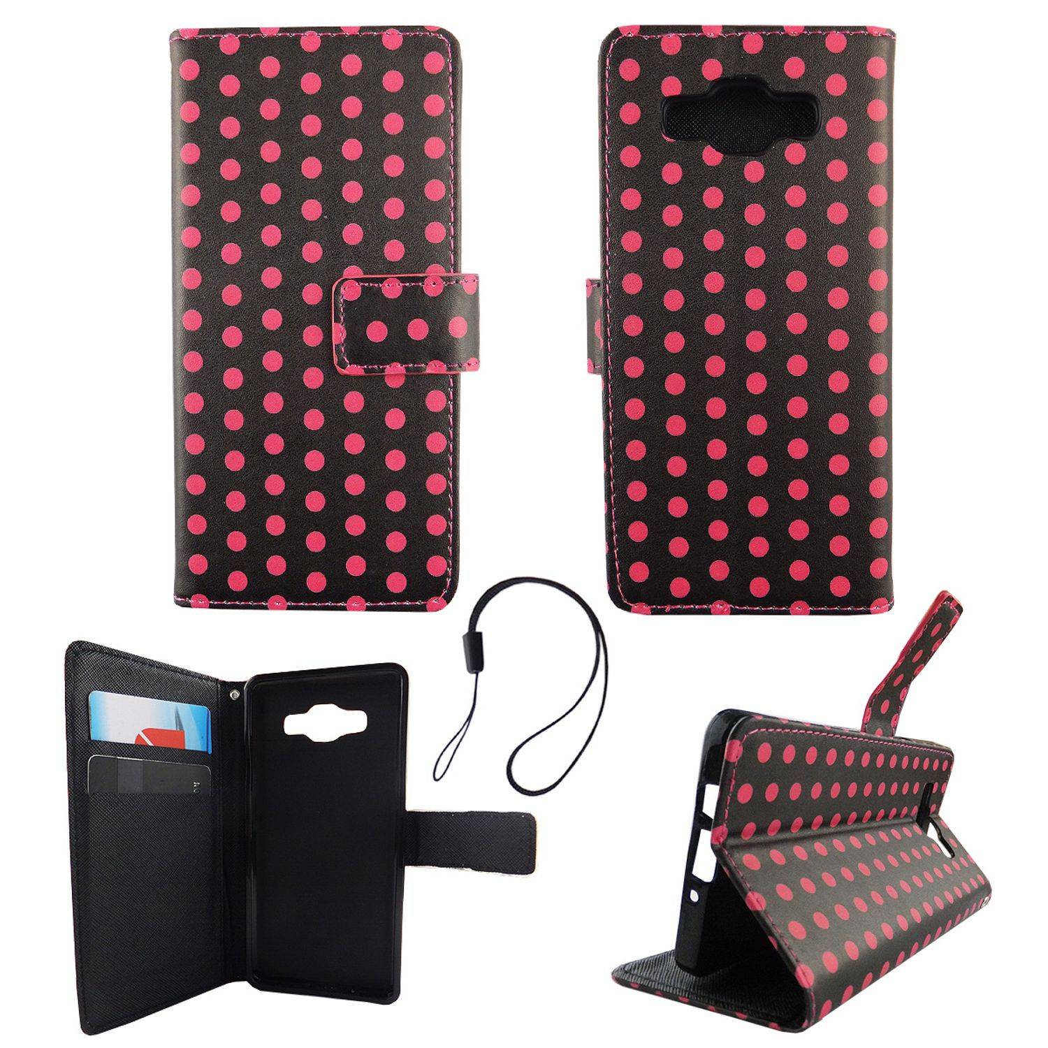 Samsung Galaxy A5 (2015) Handyhülle Backcover Schwarz