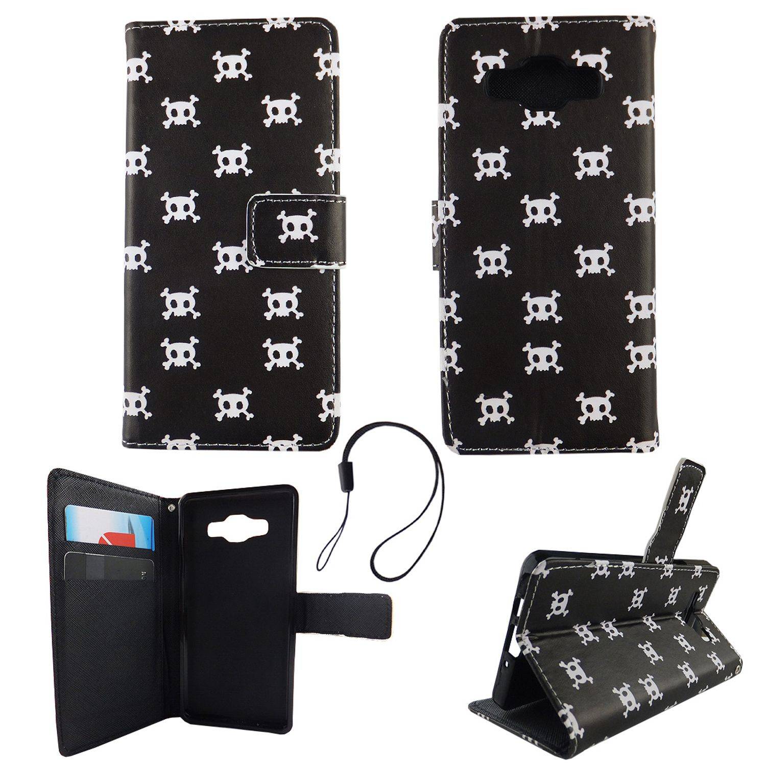 Samsung Galaxy A5 (2015) Handyhülle Backcover Schwarz