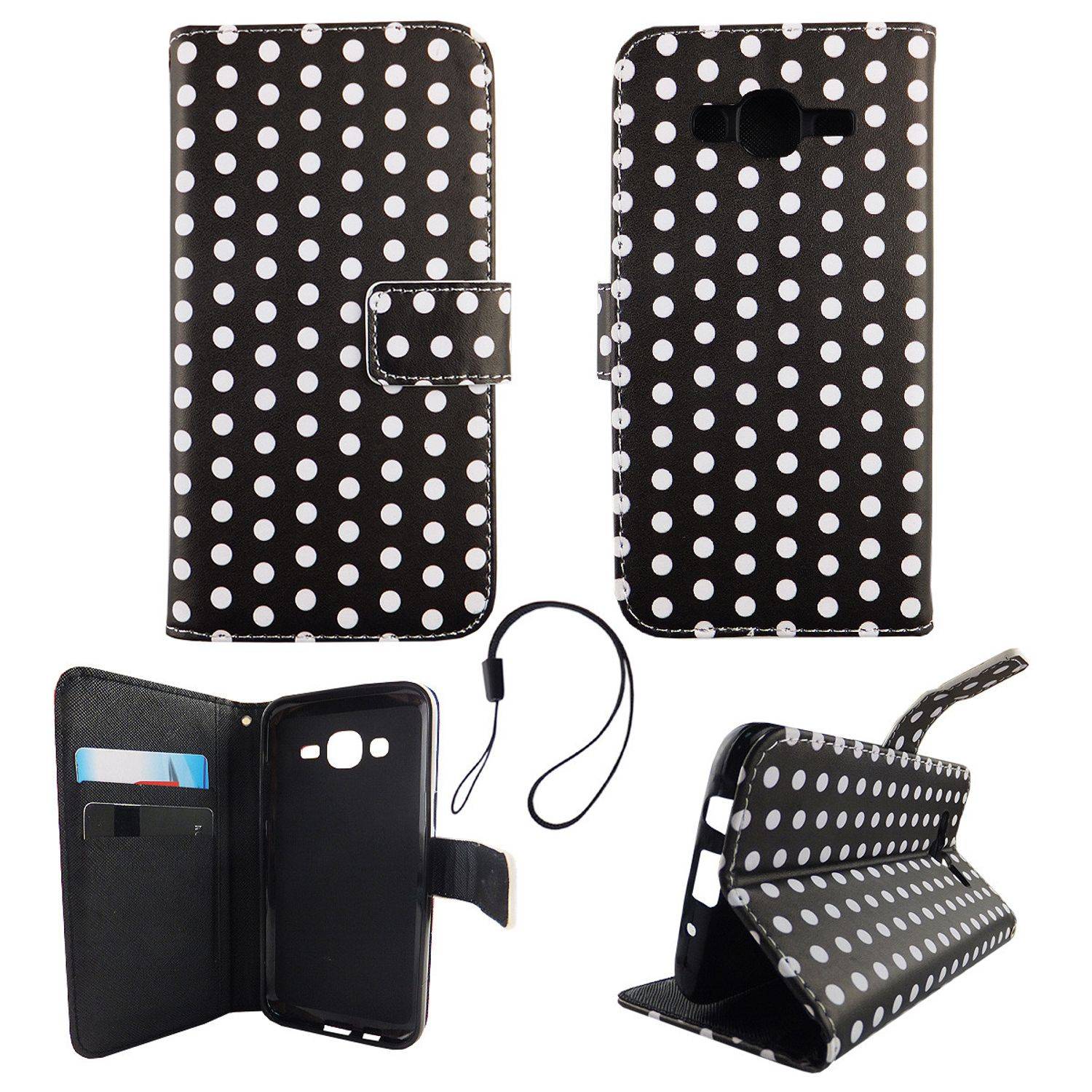 Samsung Galaxy J5 (2015) Handyhülle Backcover Schwarz
