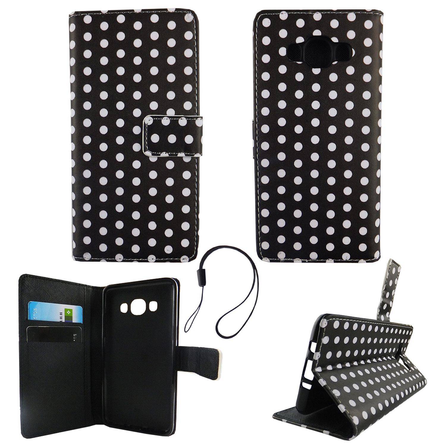 Samsung Galaxy J5 (2016) Handyhülle Backcover Schwarz