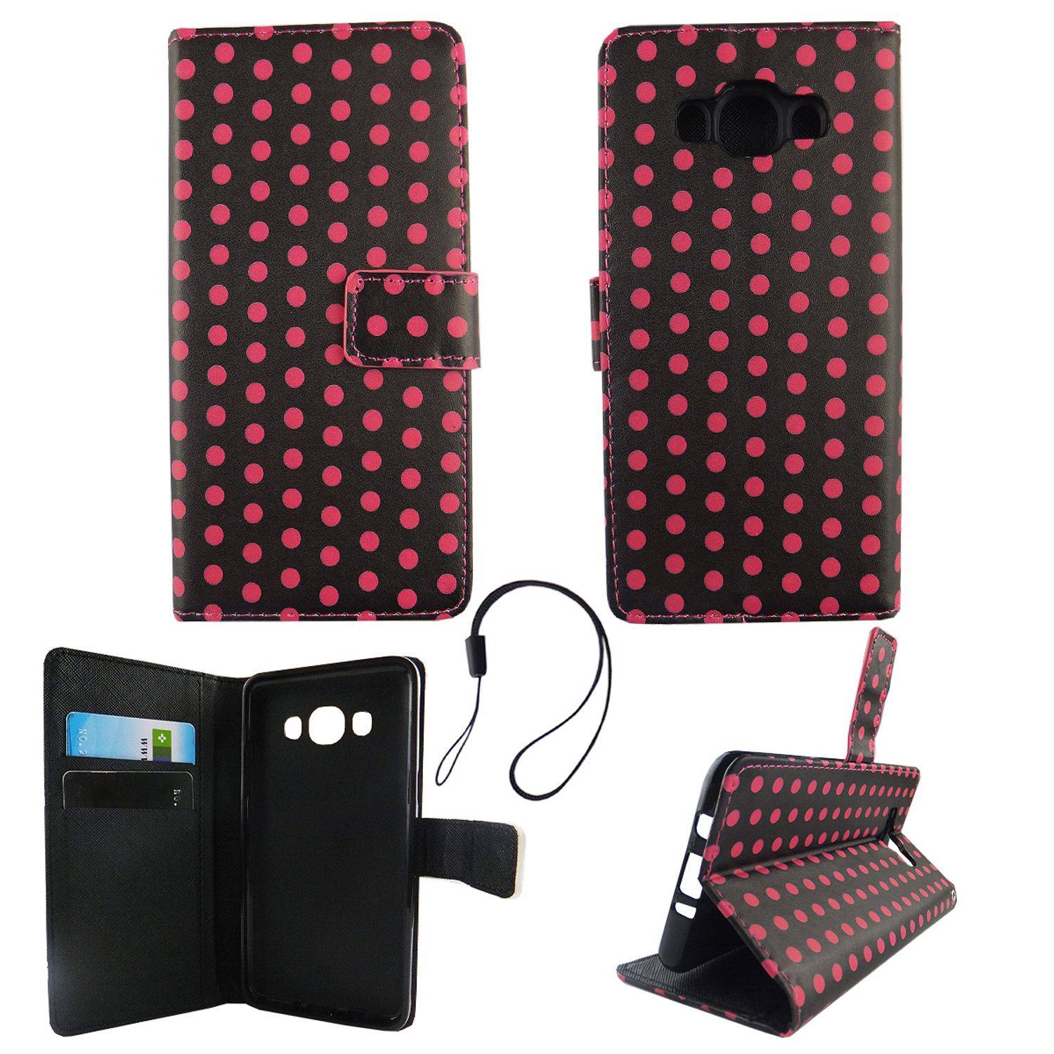 Samsung Galaxy J5 (2016) Handyhülle Backcover Schwarz