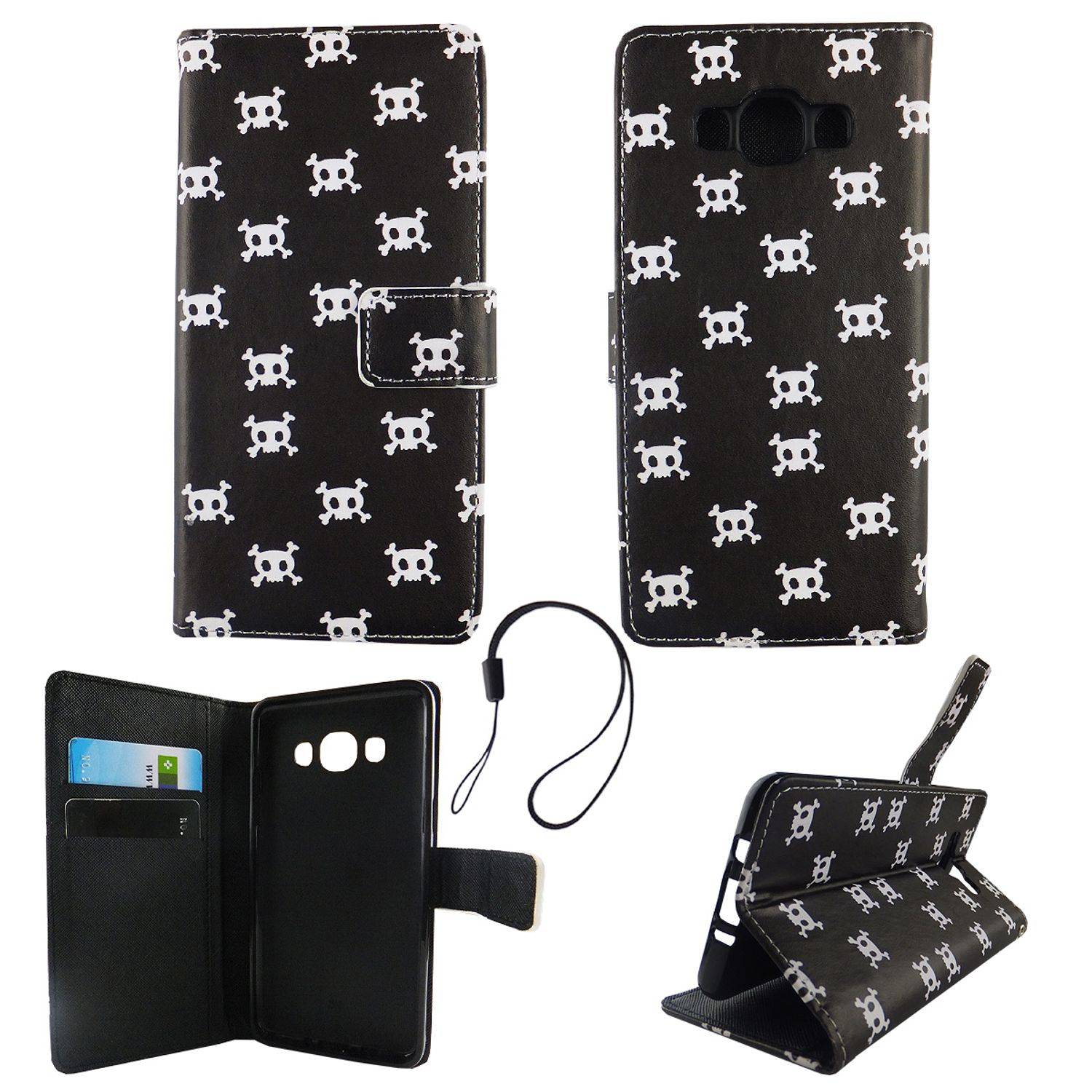 Samsung Galaxy J5 (2016) Handyhülle Backcover Schwarz