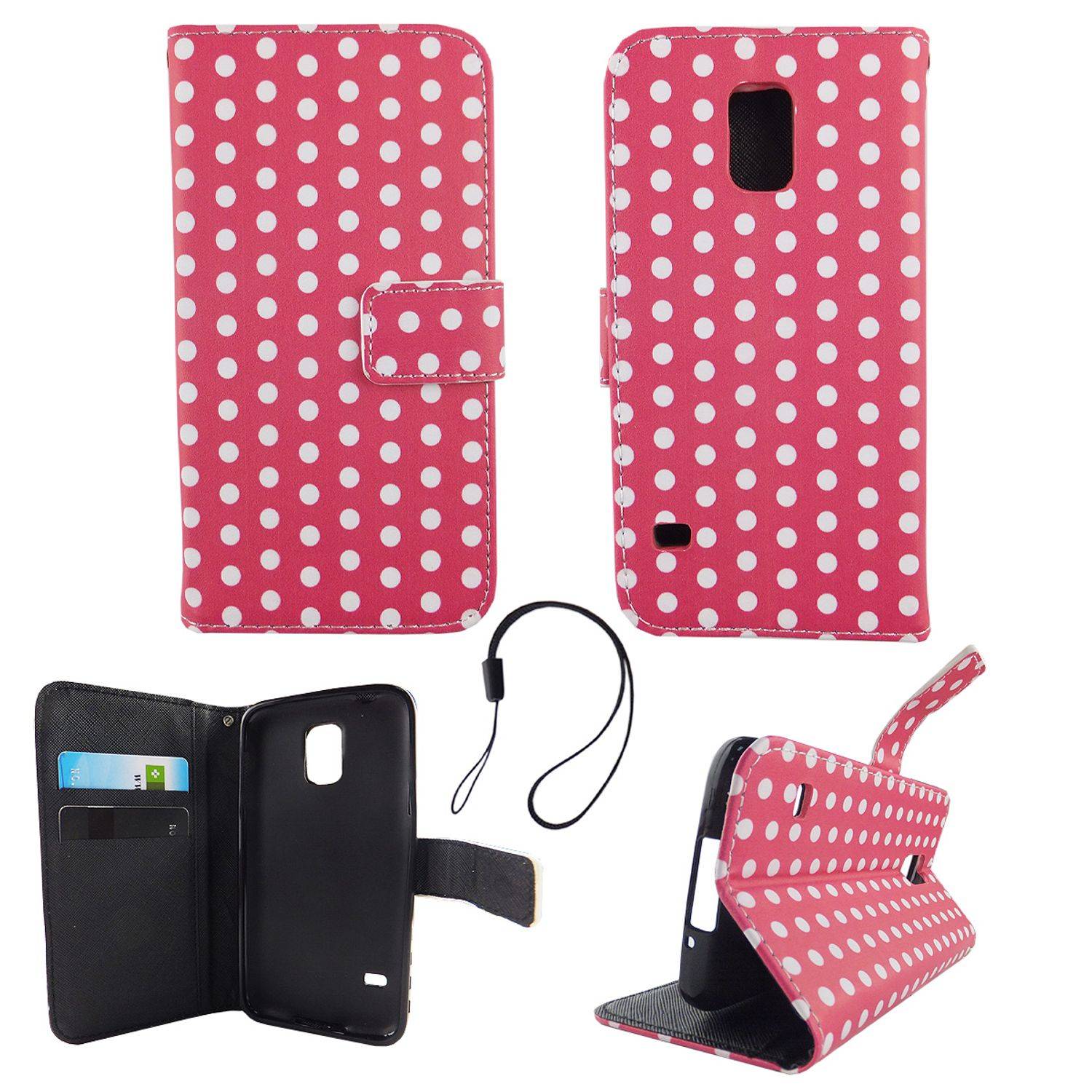 Samsung Galaxy S5 / S5 Neo Handyhülle Backcover Rosa