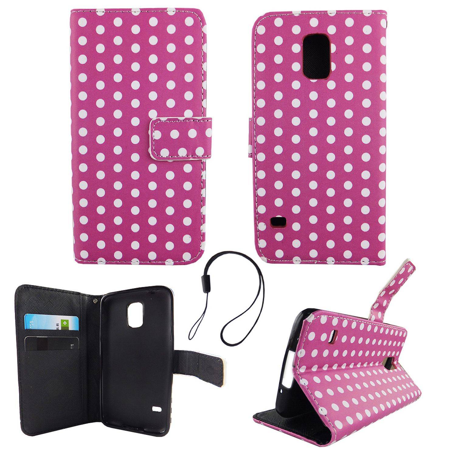 Samsung Galaxy S5 / S5 Neo Handyhülle Backcover Violett