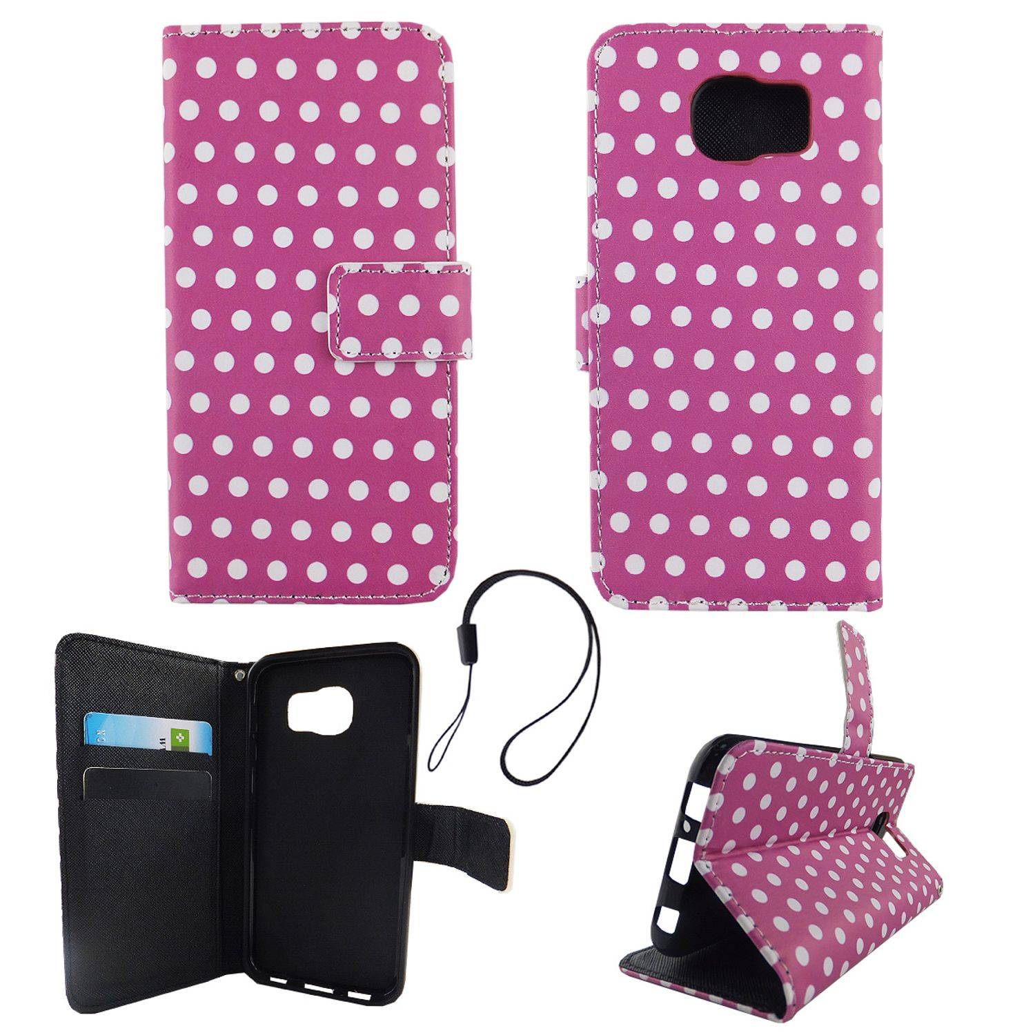 Samsung Galaxy S6 Handyhülle Backcover Violett