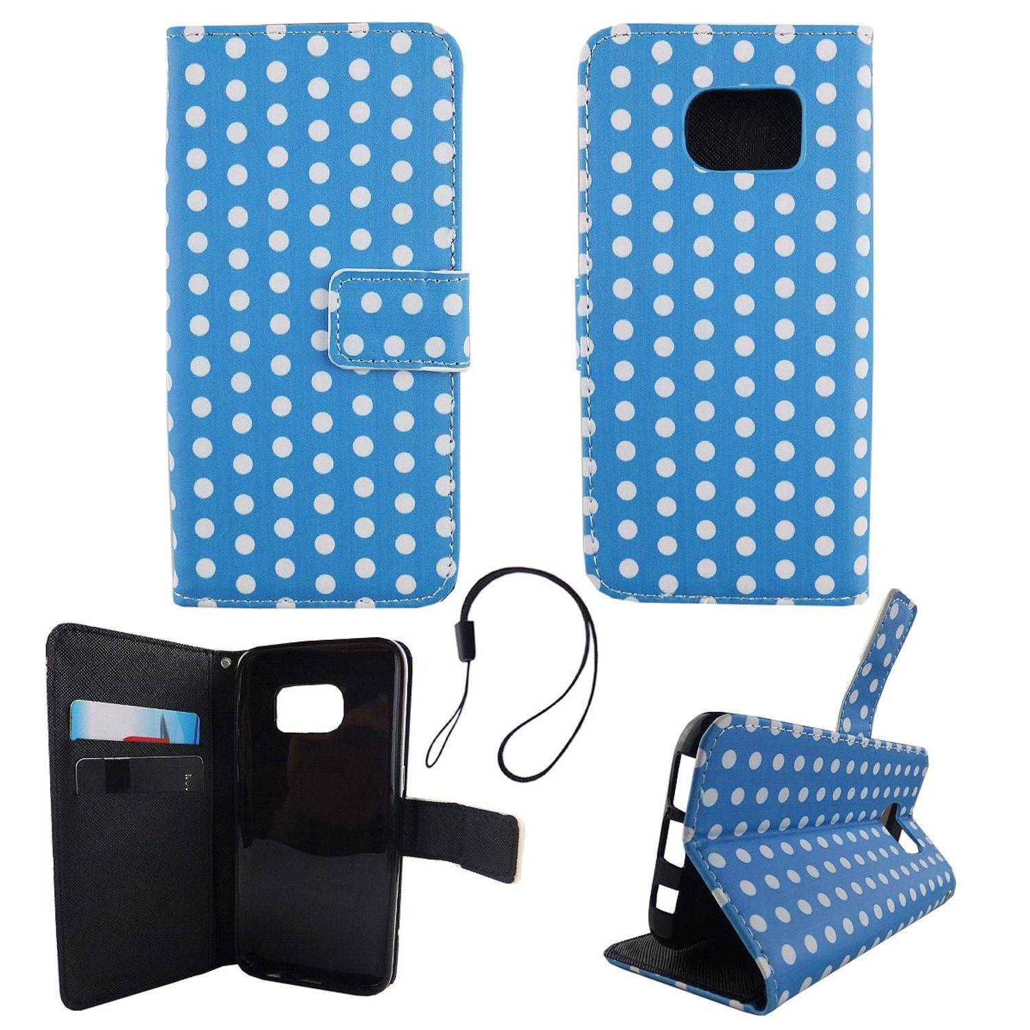 Samsung Galaxy S7 Handyhülle Backcover Blau