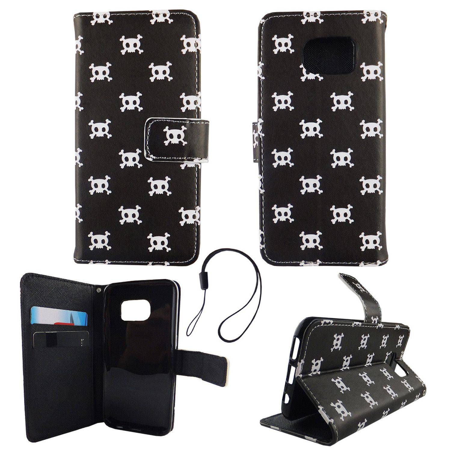 Samsung Galaxy S7 Handyhülle Backcover Schwarz