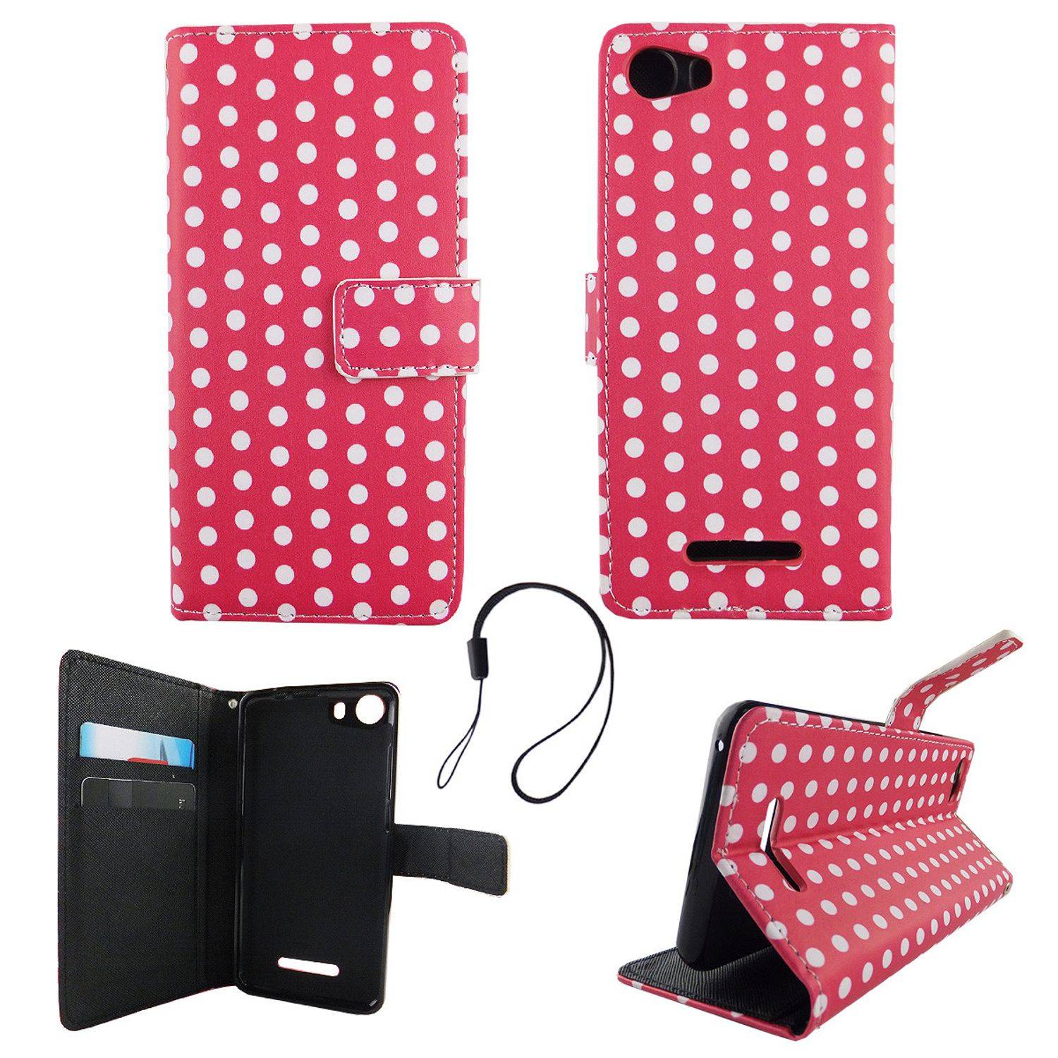 Wiko Lenny 2 Handyhülle Backcover Rosa