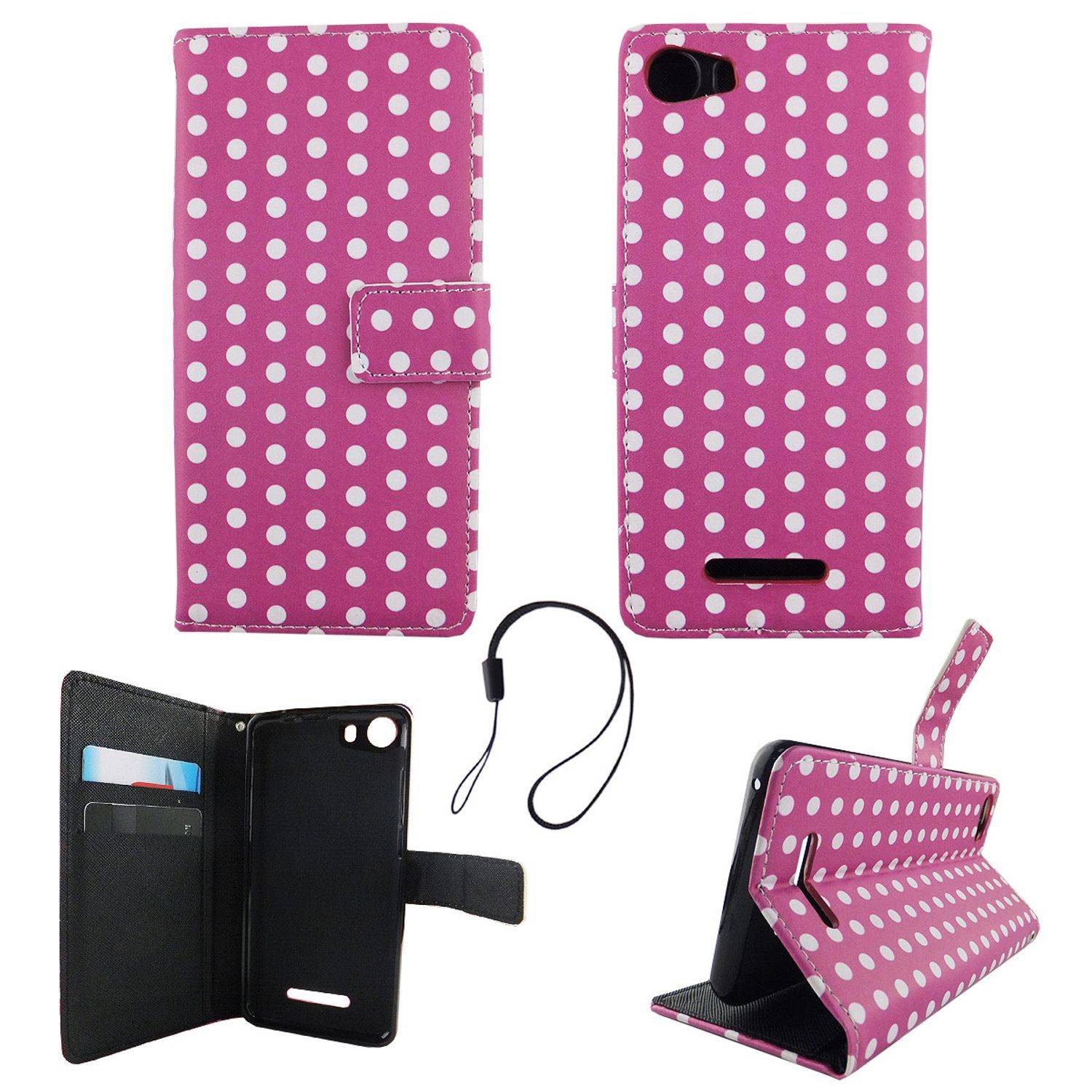Wiko Lenny 2 Handyhülle Backcover Violett