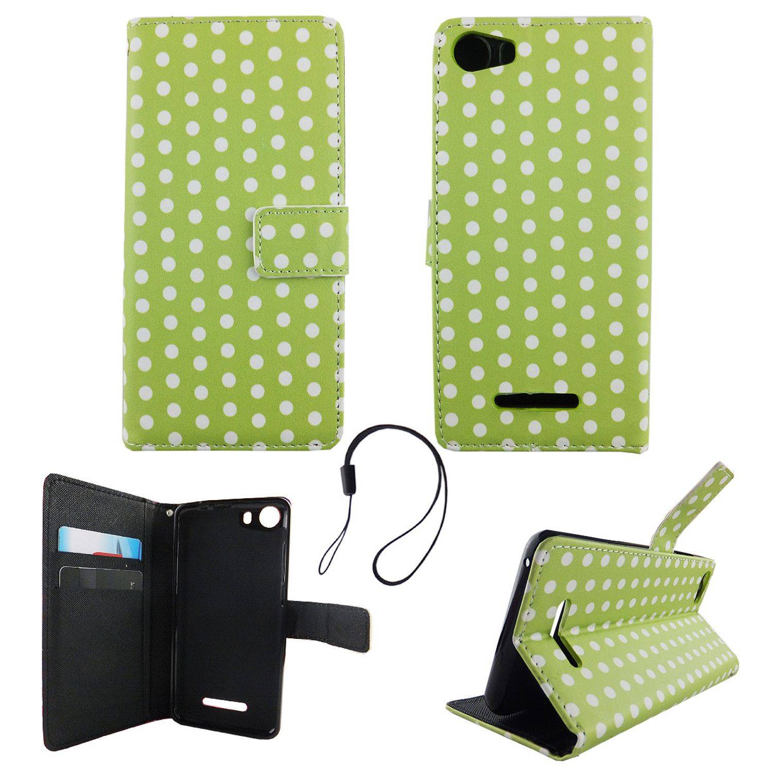 Wiko Lenny 2 Handyhülle Backcover Grün