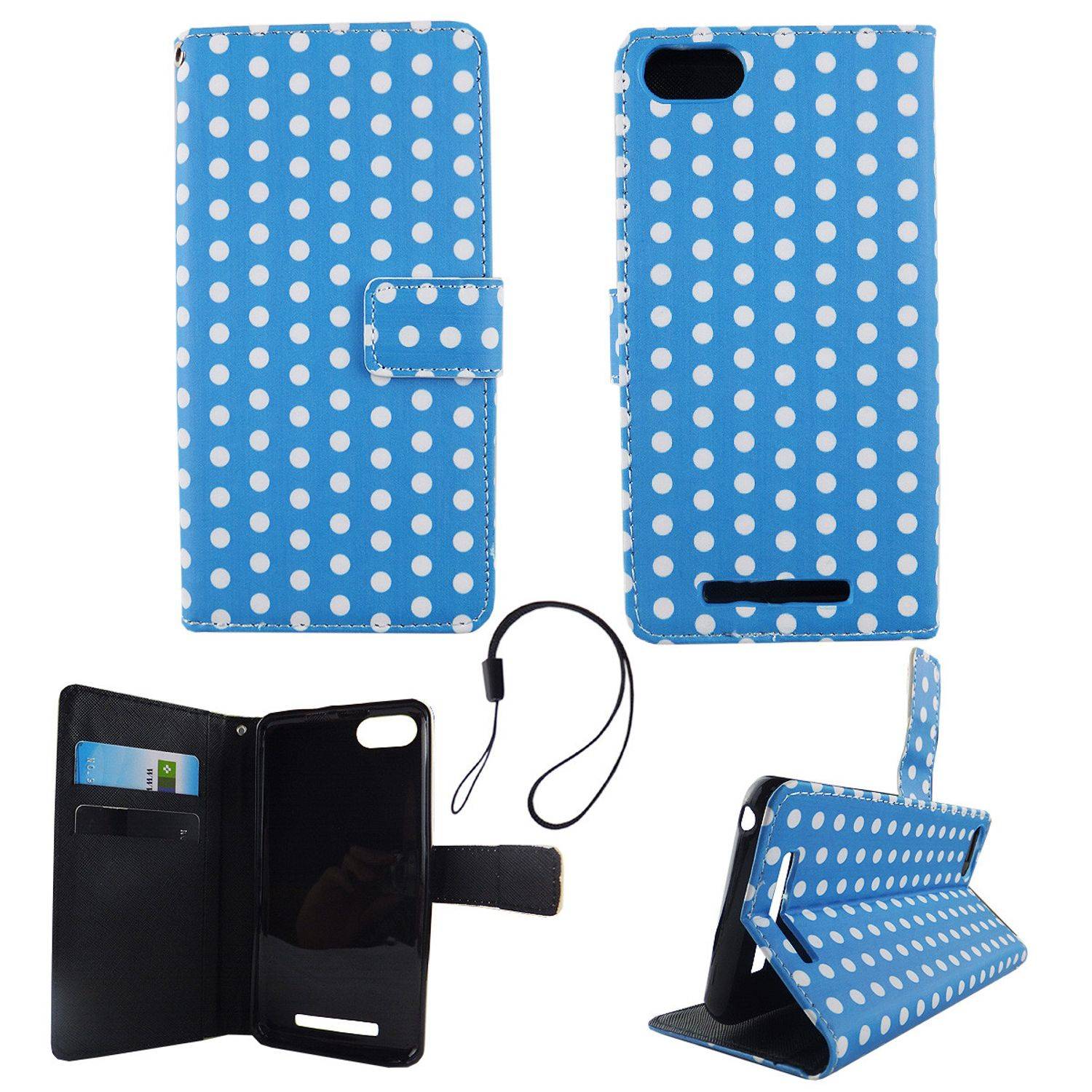 Wiko Lenny 3 Handyhülle Backcover Blau
