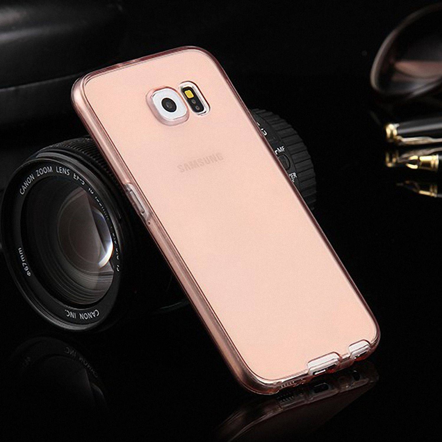 Samsung Galaxy J1 (2015) Handyhülle Backcover Transparent