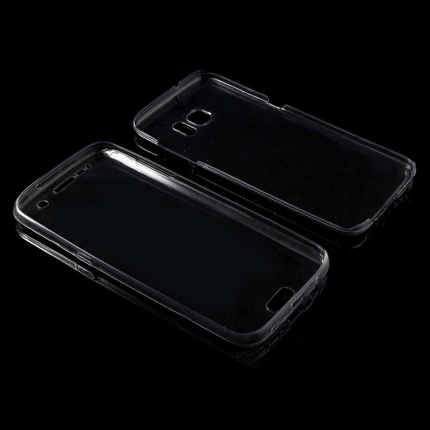 Samsung Galaxy S7 Edge Handyhülle Backcover Transparent
