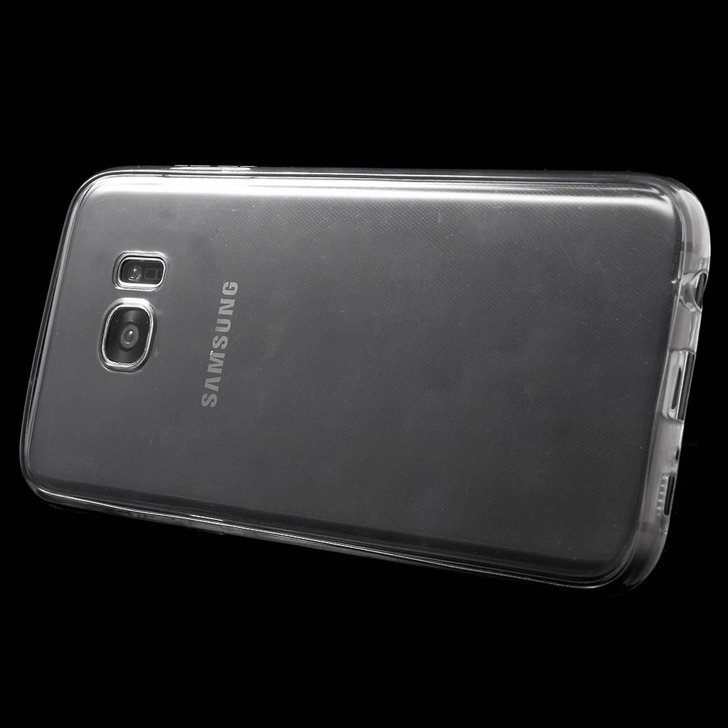 Samsung Galaxy S7 Edge Handyhülle Backcover Transparent