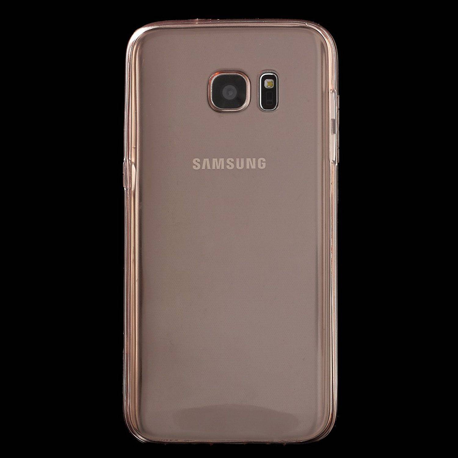 Samsung Galaxy S7 Edge Handyhülle Backcover Transparent
