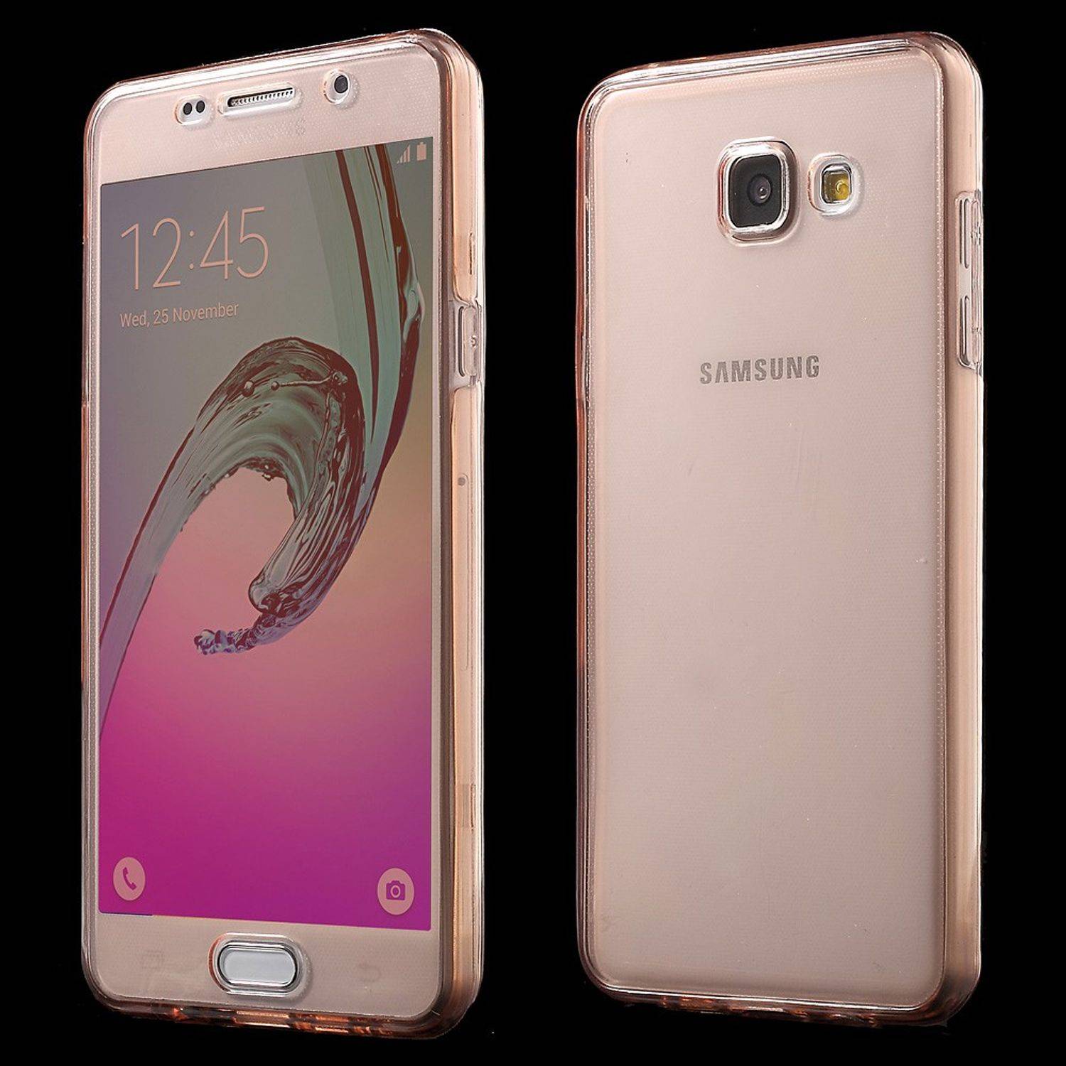 Samsung Galaxy A3 (2016) Handyhülle Backcover Transparent