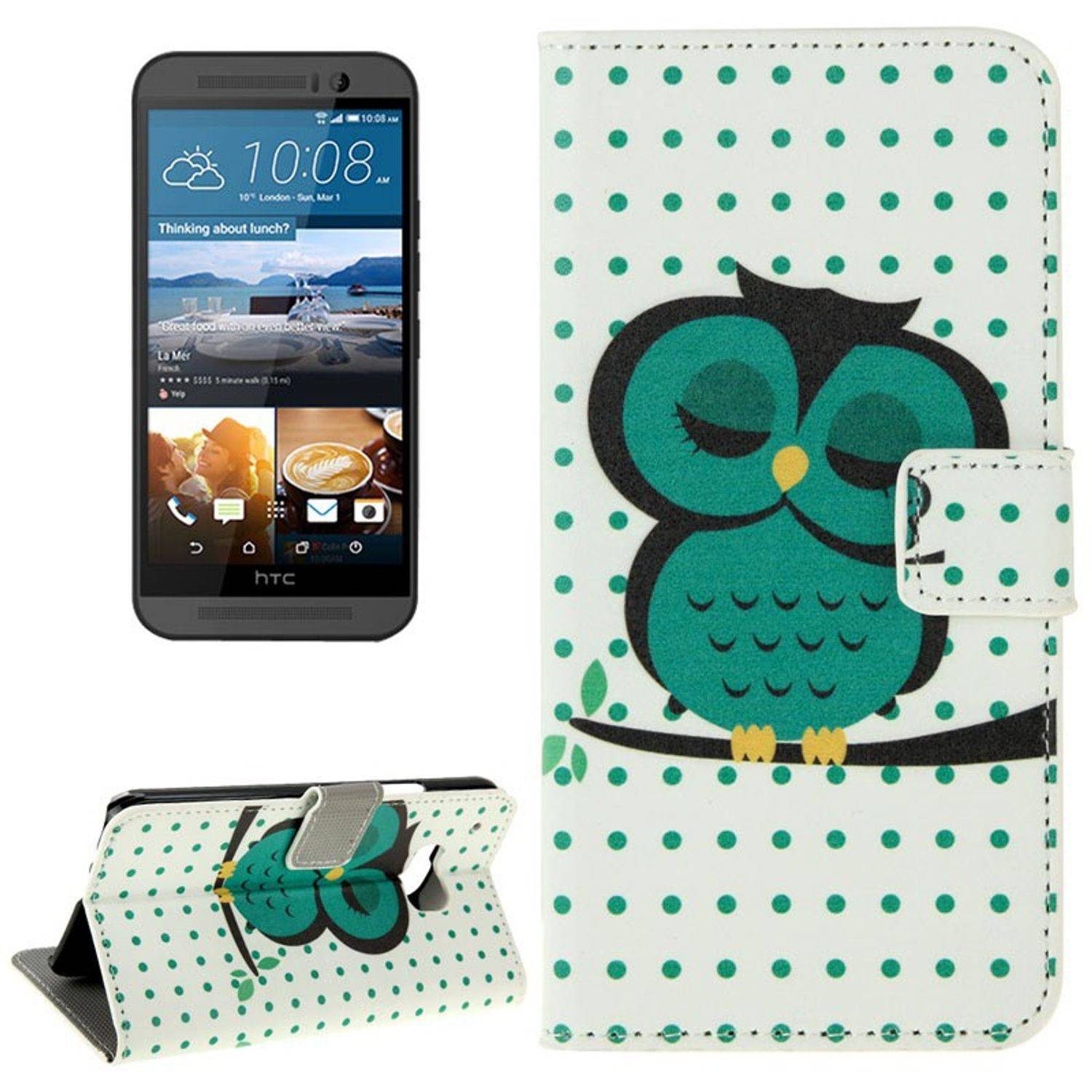 HTC One M9 Handyhülle Backcover Mehrfarbig