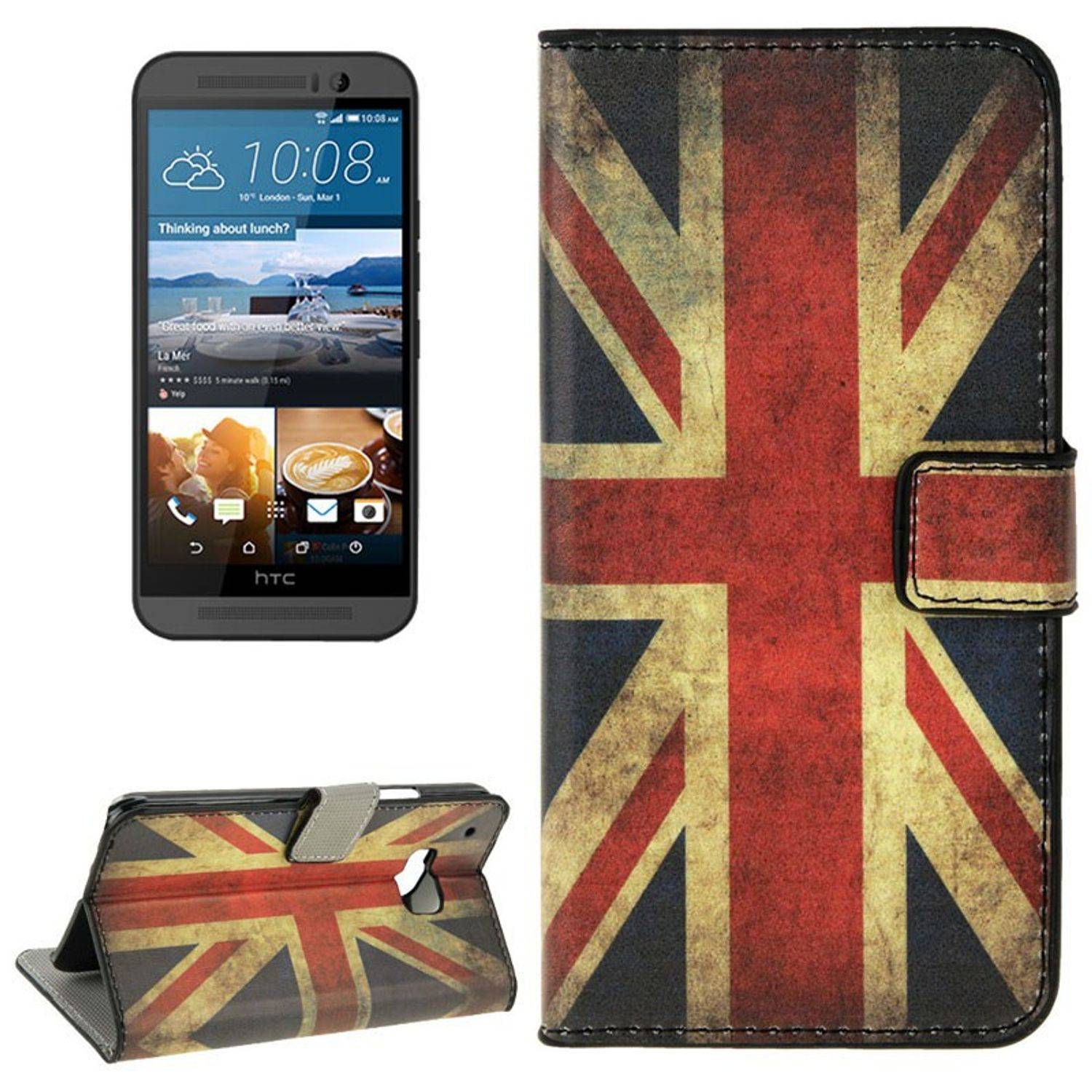 HTC One M9 Handyhülle Backcover Mehrfarbig