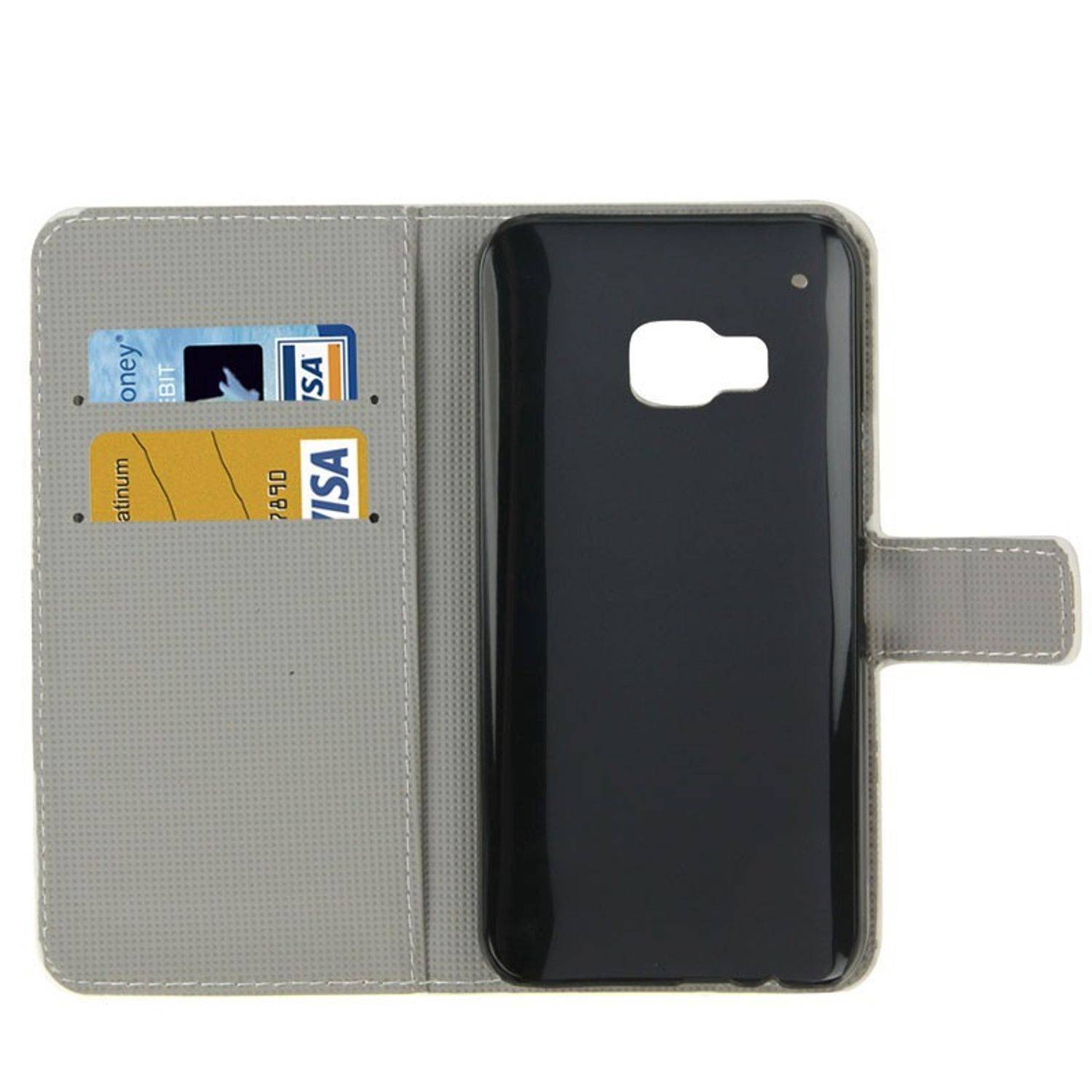 HTC One M9 Handyhülle Backcover Mehrfarbig