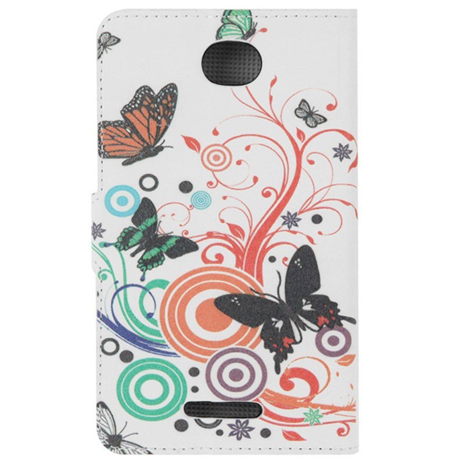 Sony Xperia E4 Handyhülle Backcover Mehrfarbig