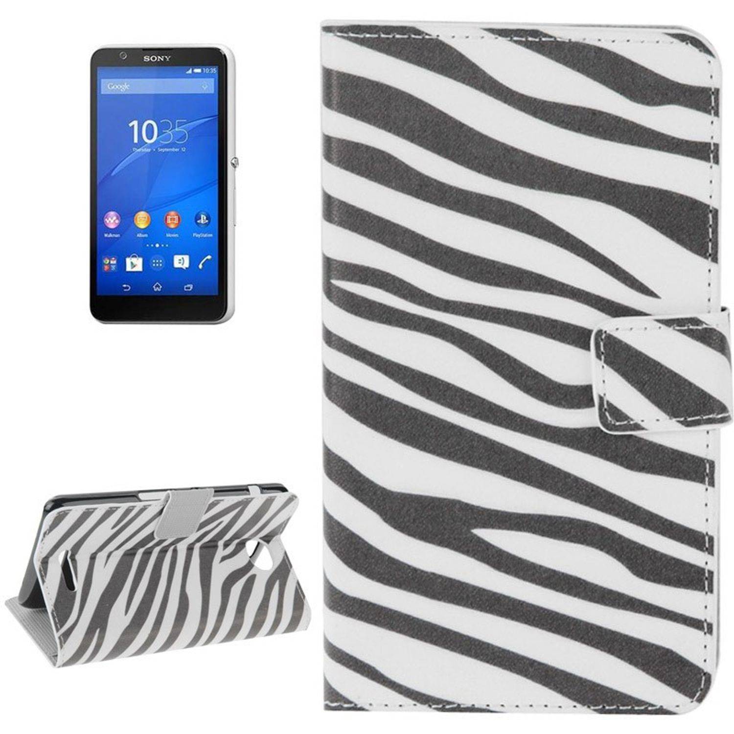 Sony Xperia E4 Handyhülle Backcover Mehrfarbig