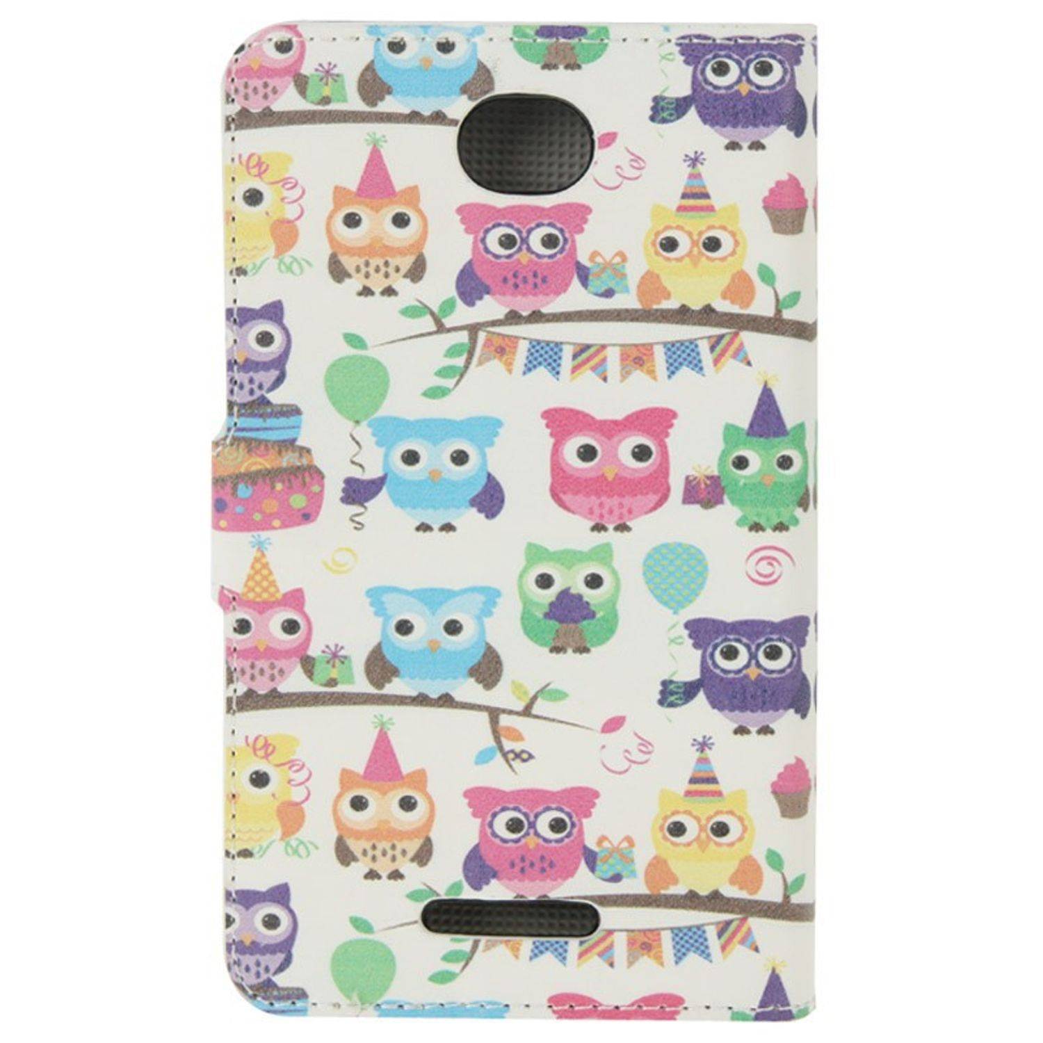 Sony Xperia E4 Handyhülle Backcover Mehrfarbig