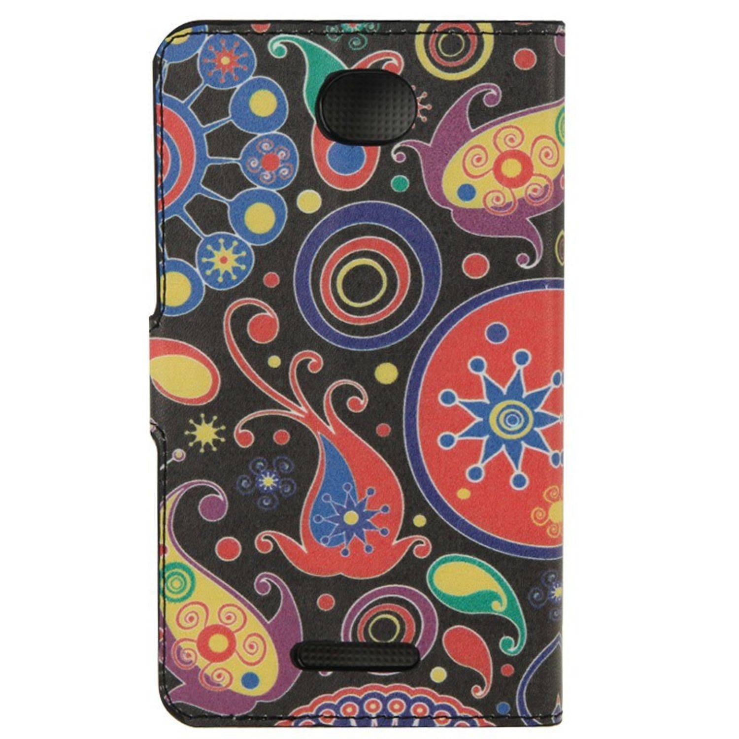 Sony Xperia E4 Handyhülle Backcover Mehrfarbig