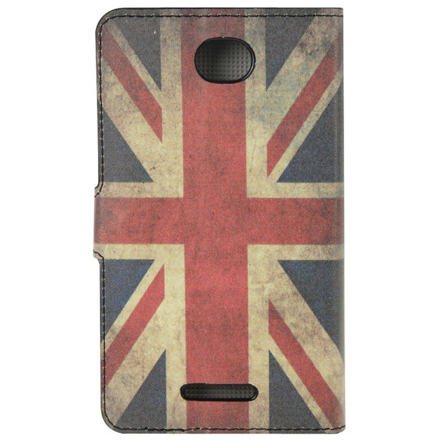 Sony Xperia E4 Handyhülle Backcover Mehrfarbig
