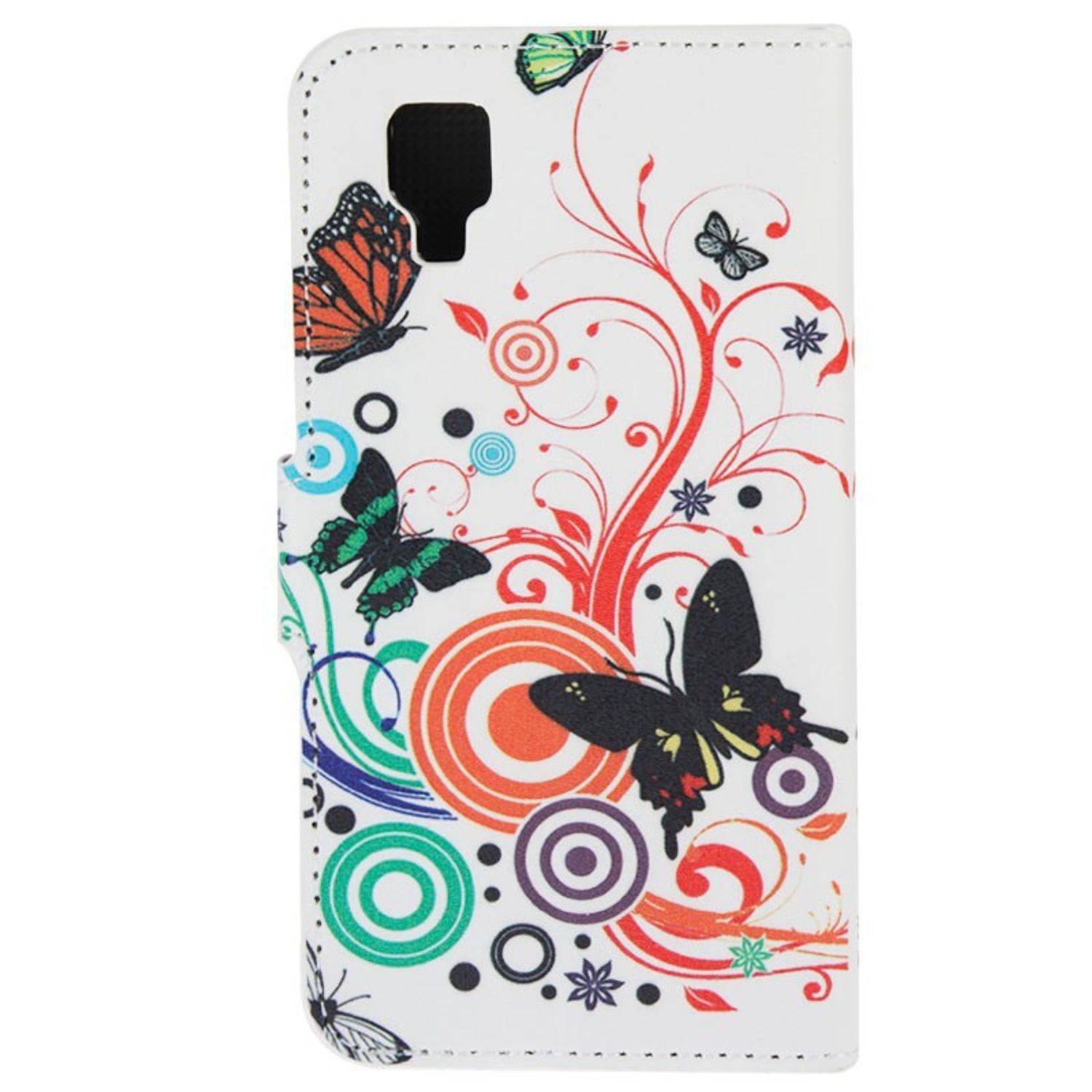 Sony Xperia E4 Handyhülle Backcover Mehrfarbig