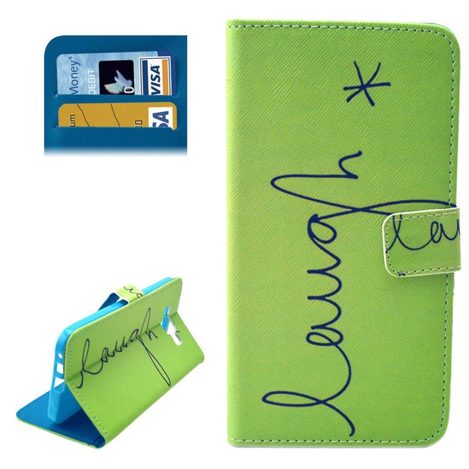 Samsung Galaxy E7 Handyhülle Backcover Grün