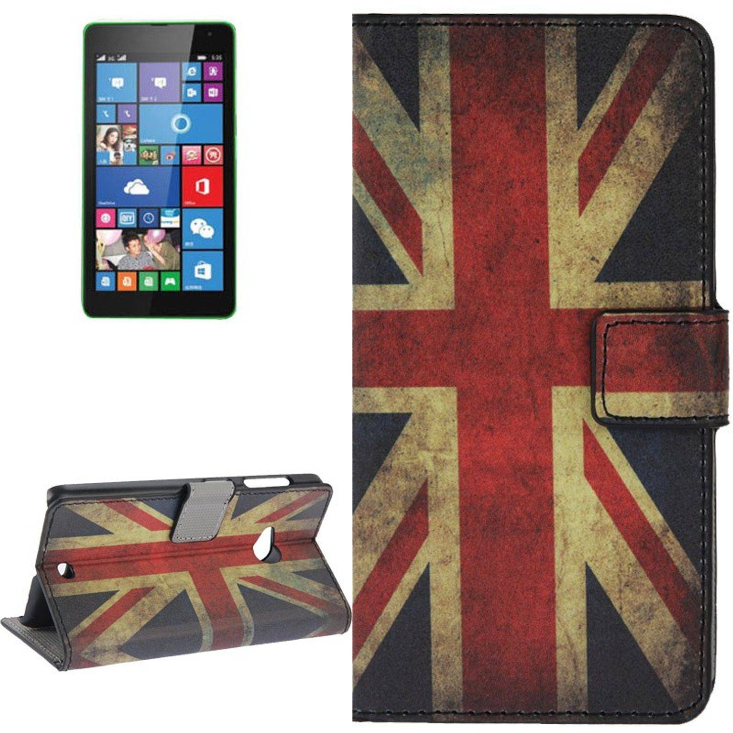 Microsoft Lumia 535 Handyhülle Backcover Mehrfarbig