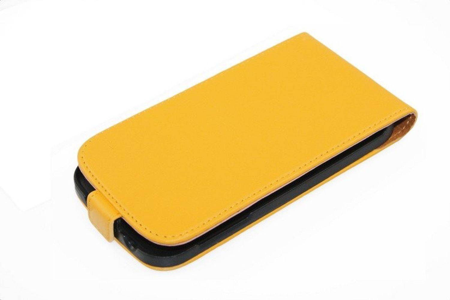 Samsung Galaxy S4 Handyhülle Backcover Gelb