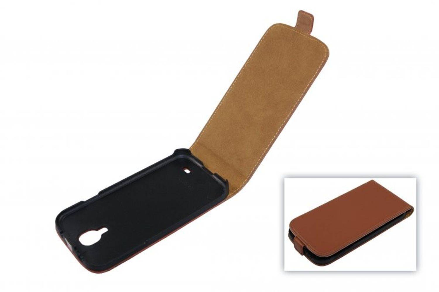Samsung Galaxy S4 Handyhülle Backcover Braun