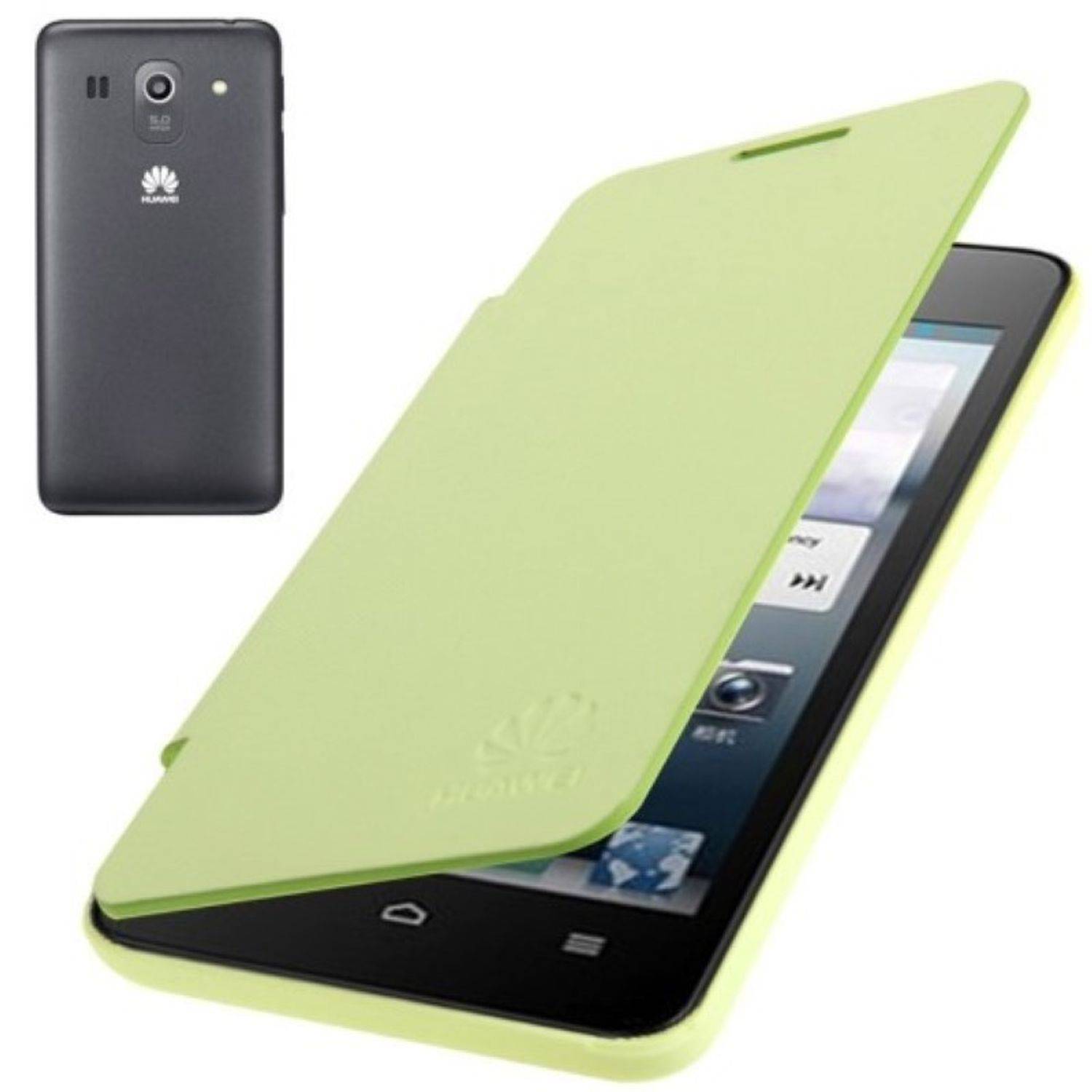 Huawei Ascend G520 Handyhülle Backcover Grün