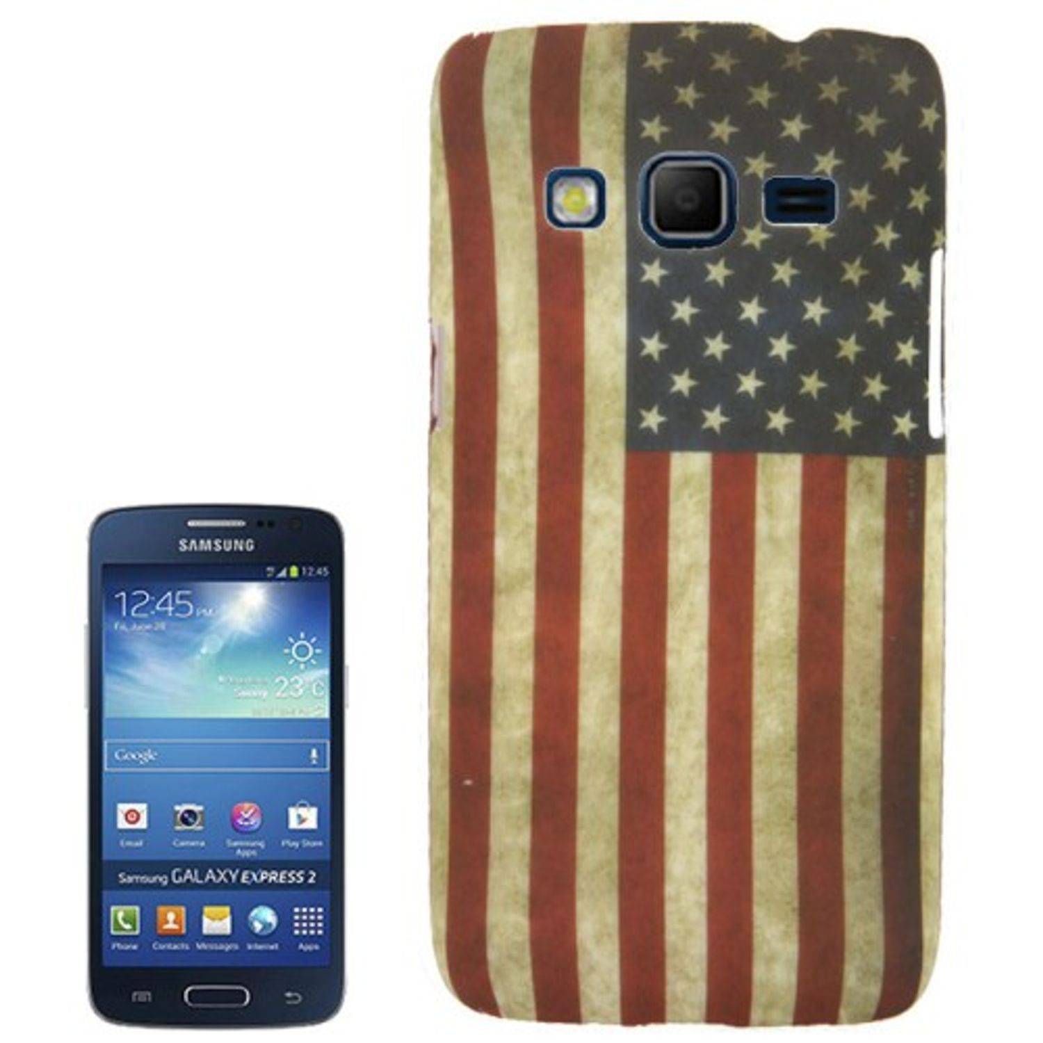 Samsung Galaxy Express 2 G3815 Handyhülle Backcover Mehrfarbig
